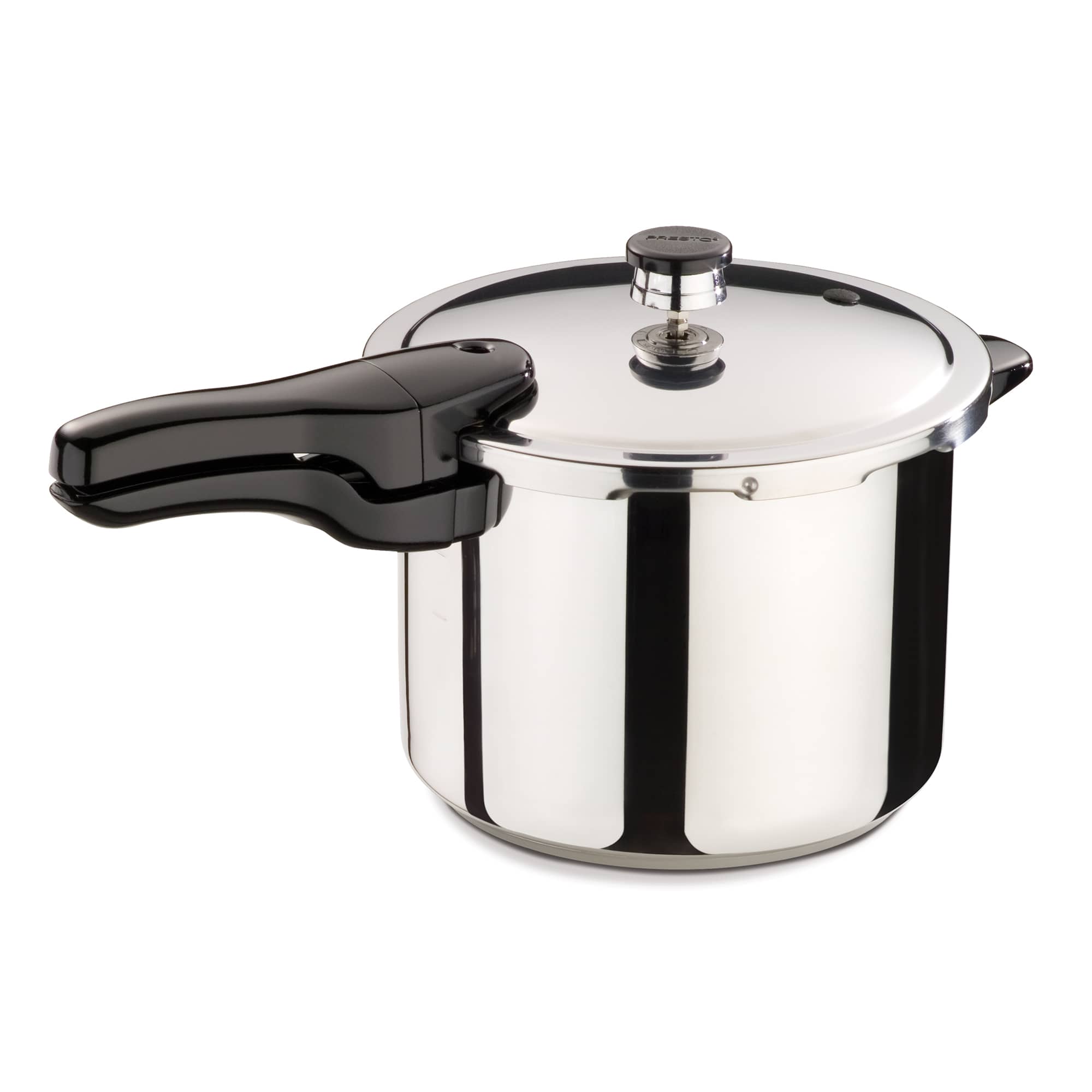 Presto 414898 6 Quart Stainless Steel Pressure Cooker Tri Clad Base Silver