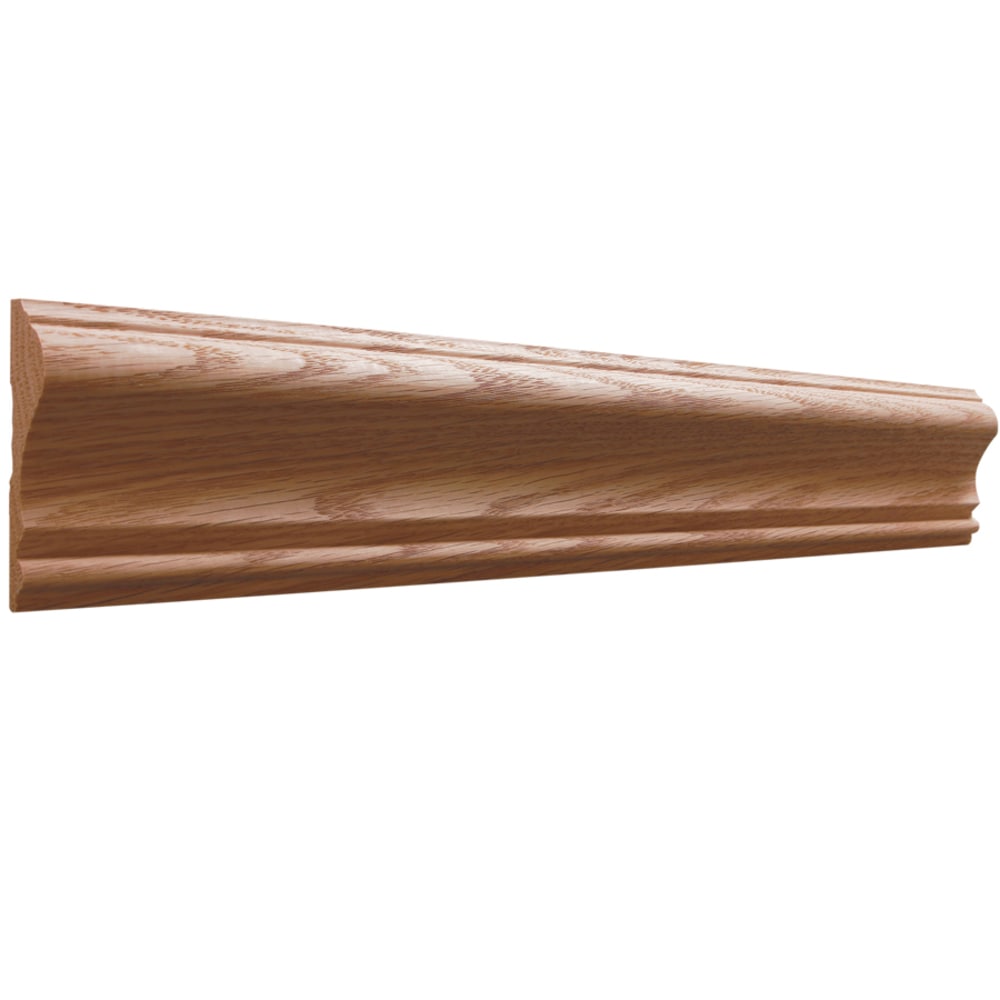 RELIABILT 390 8OAKSL 2-5/8-in x 8-ft Oak Unfinished Wood 390 Chair rail Moulding