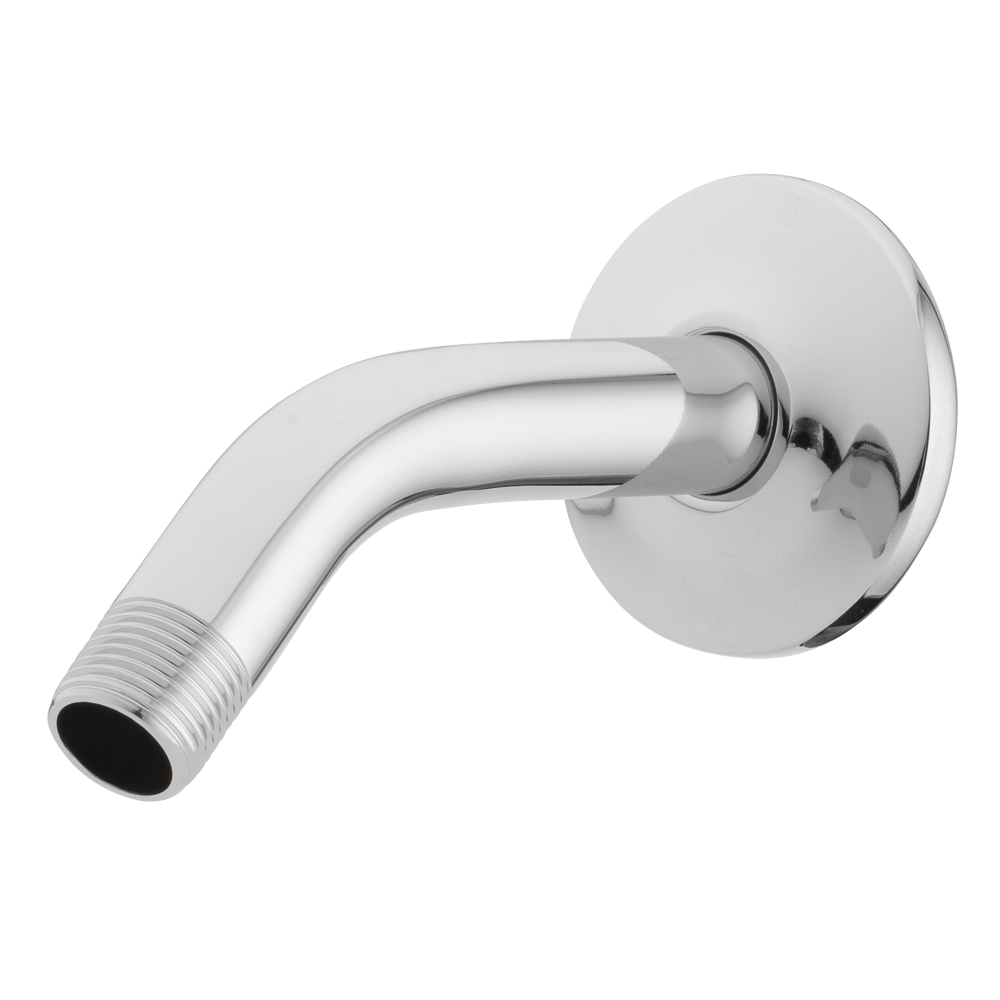 Project Source White 4.125-in Bathtub/Shower Arm Mount (0.875-in-ID) in the  Bathroom & Shower Faucet Accessories department at