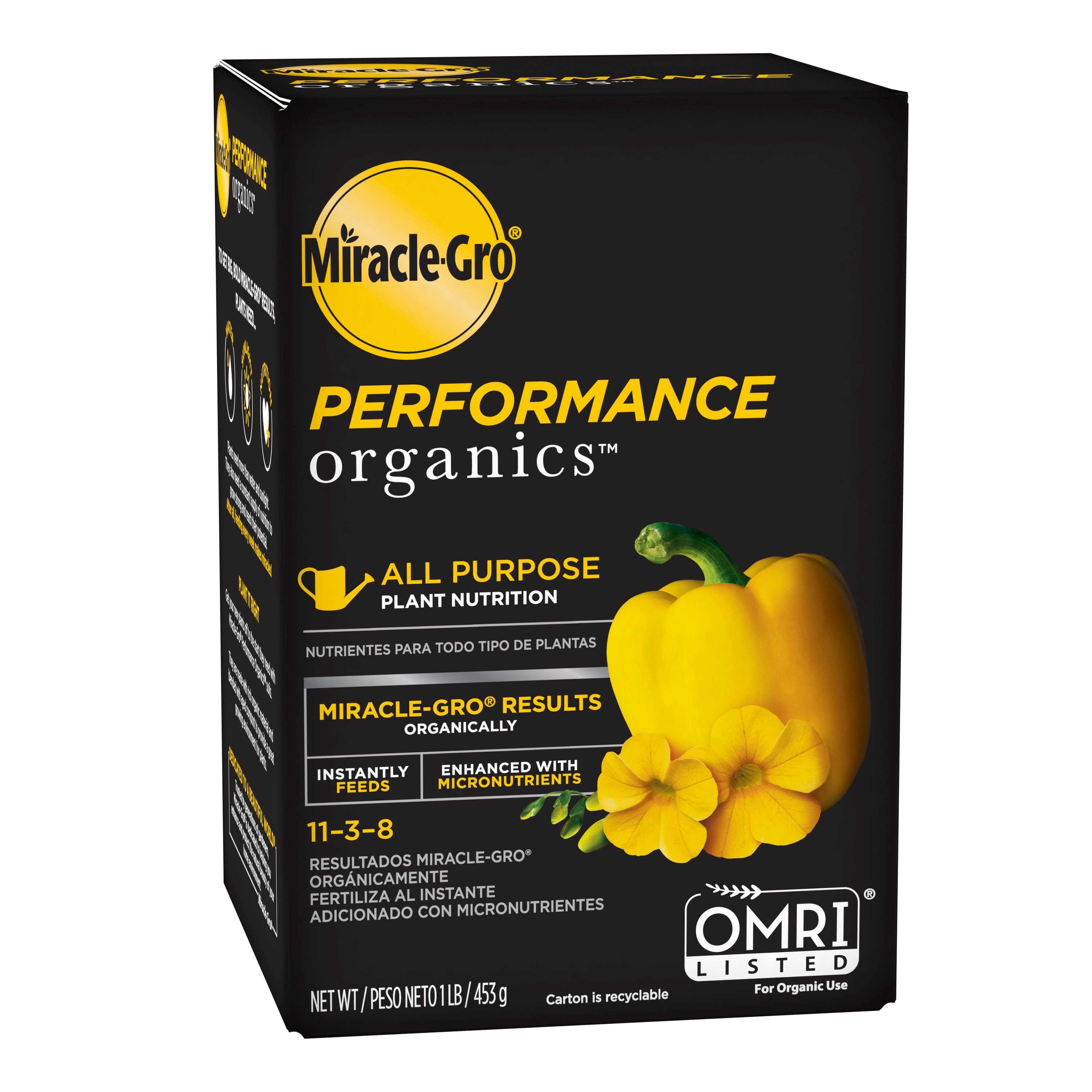 Image of Miracle-Gro Performance Organics All Purpose Infused Soil