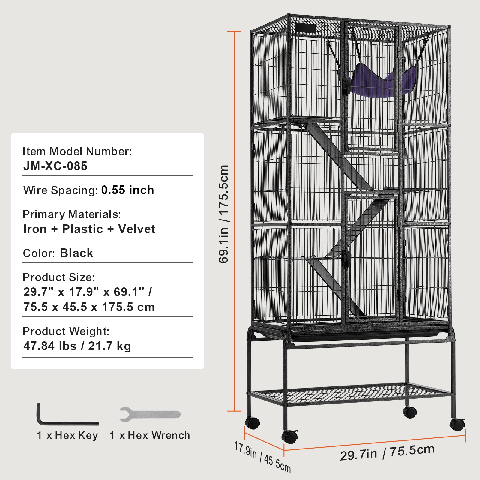 LUXEYARD DS-M-BAC05496 Outdoor-Kennel-Accessories - View #11