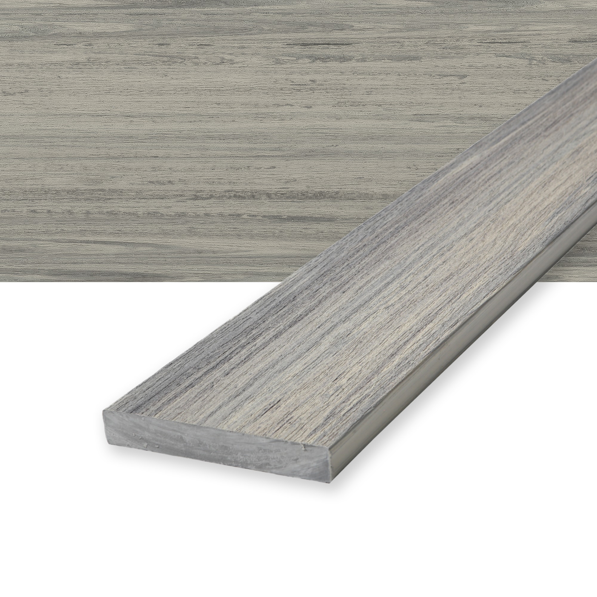 Deckorators 350310-20 Voyage Surestone 1-in x 6-in x 20-ft Tundra Solid edge Composite Deck board