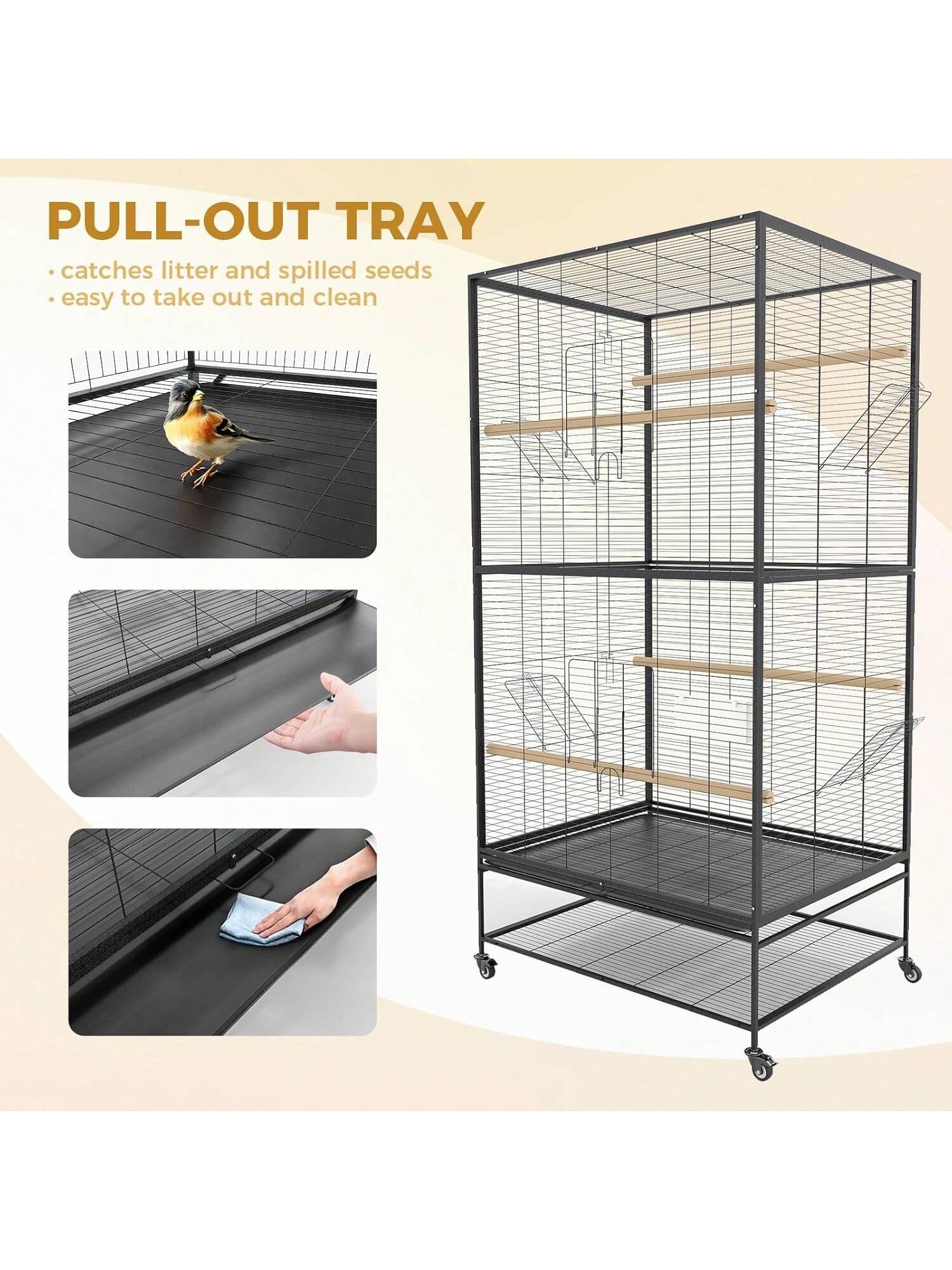 Qeetex BY-PPS-338BCYPT Outdoor-Kennel-Accessories - View #6