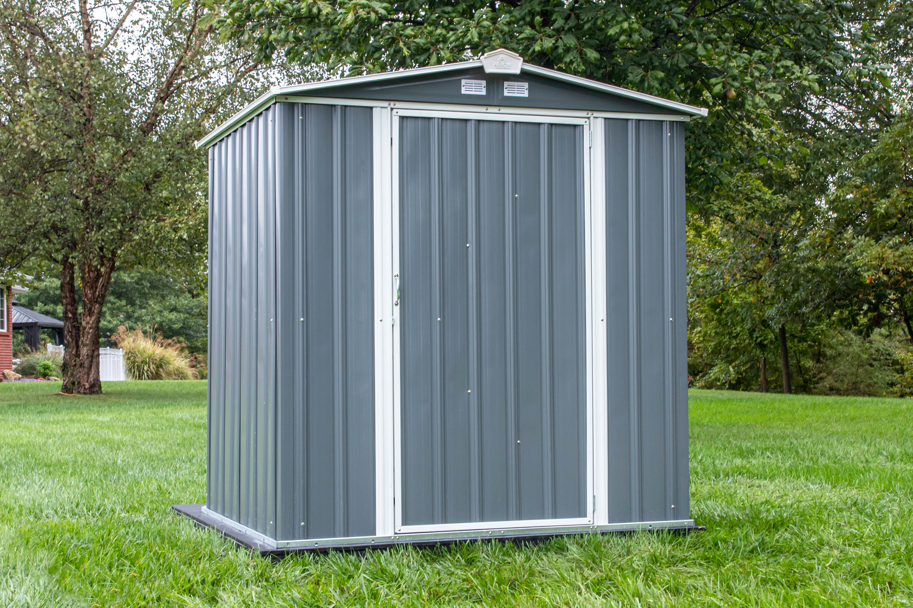 Arrow LWSM65 6-ft x 5-ft Spacemaker Galvanized steel Storage Shed