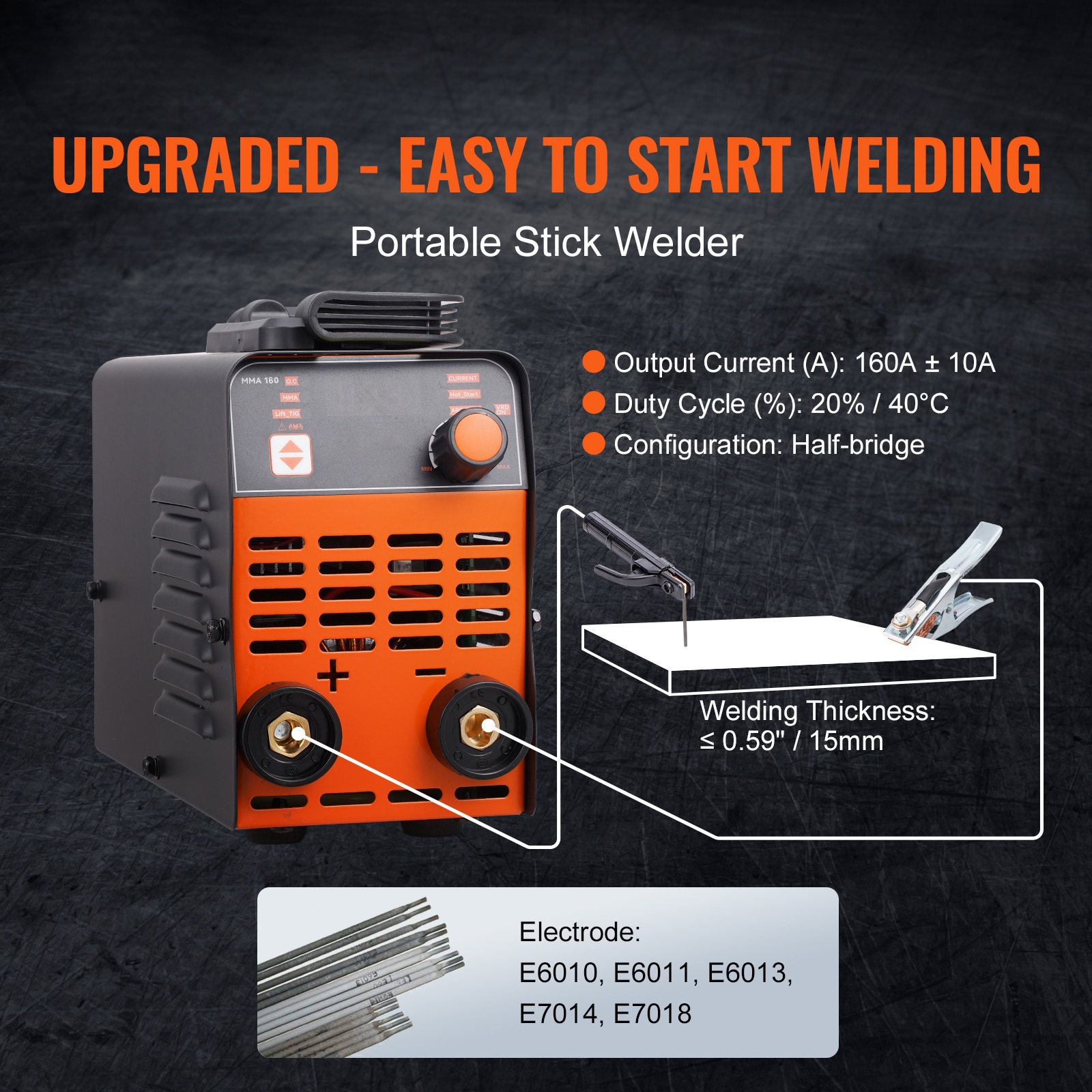 VEVOR SCBHJBHSH16003977V5 Stick-Welders - View #2