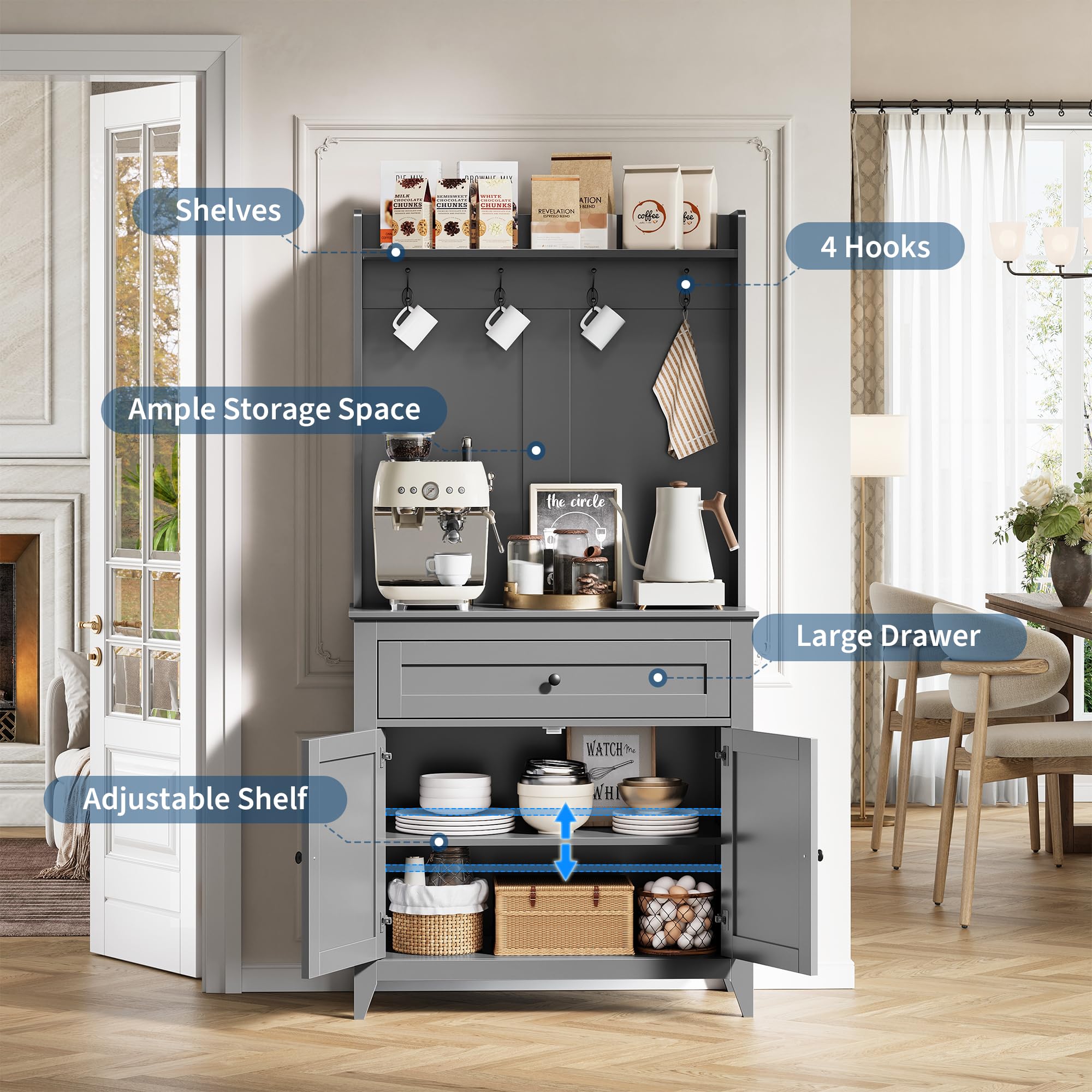 IdealHouse LW-JAS-KB6Q Dining-Kitchen-Storarge - View #4