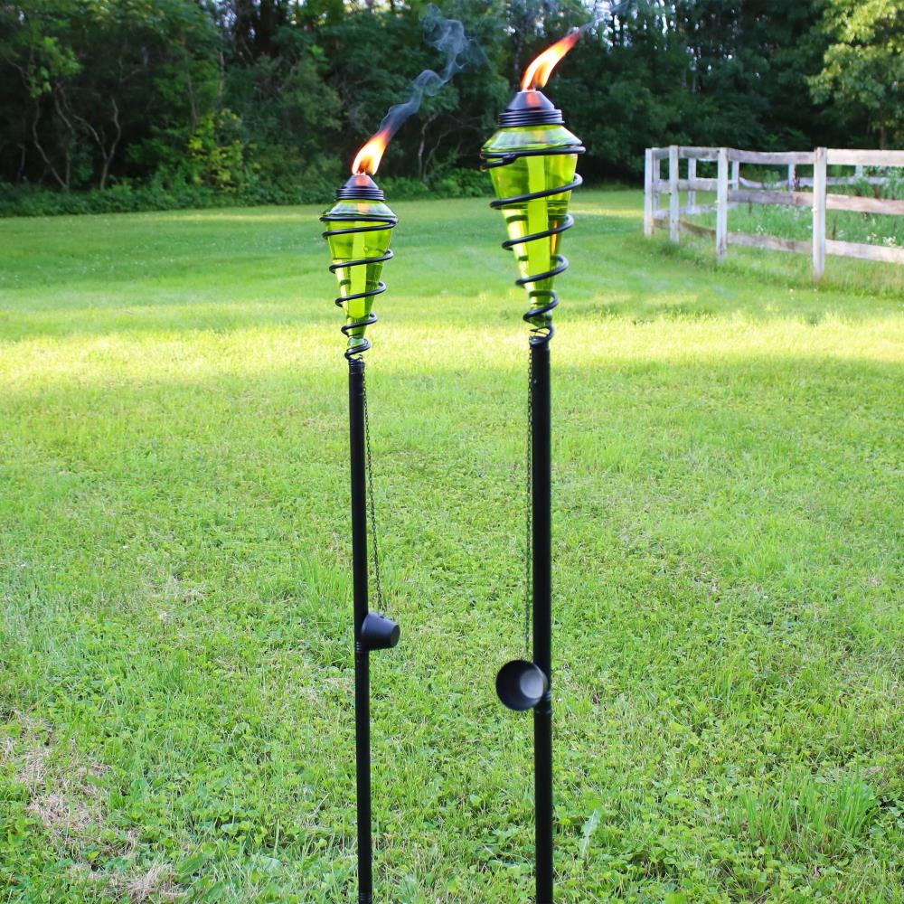 Sunnydaze Decor WKO-108-2PK Citronella-Torches - View #3
