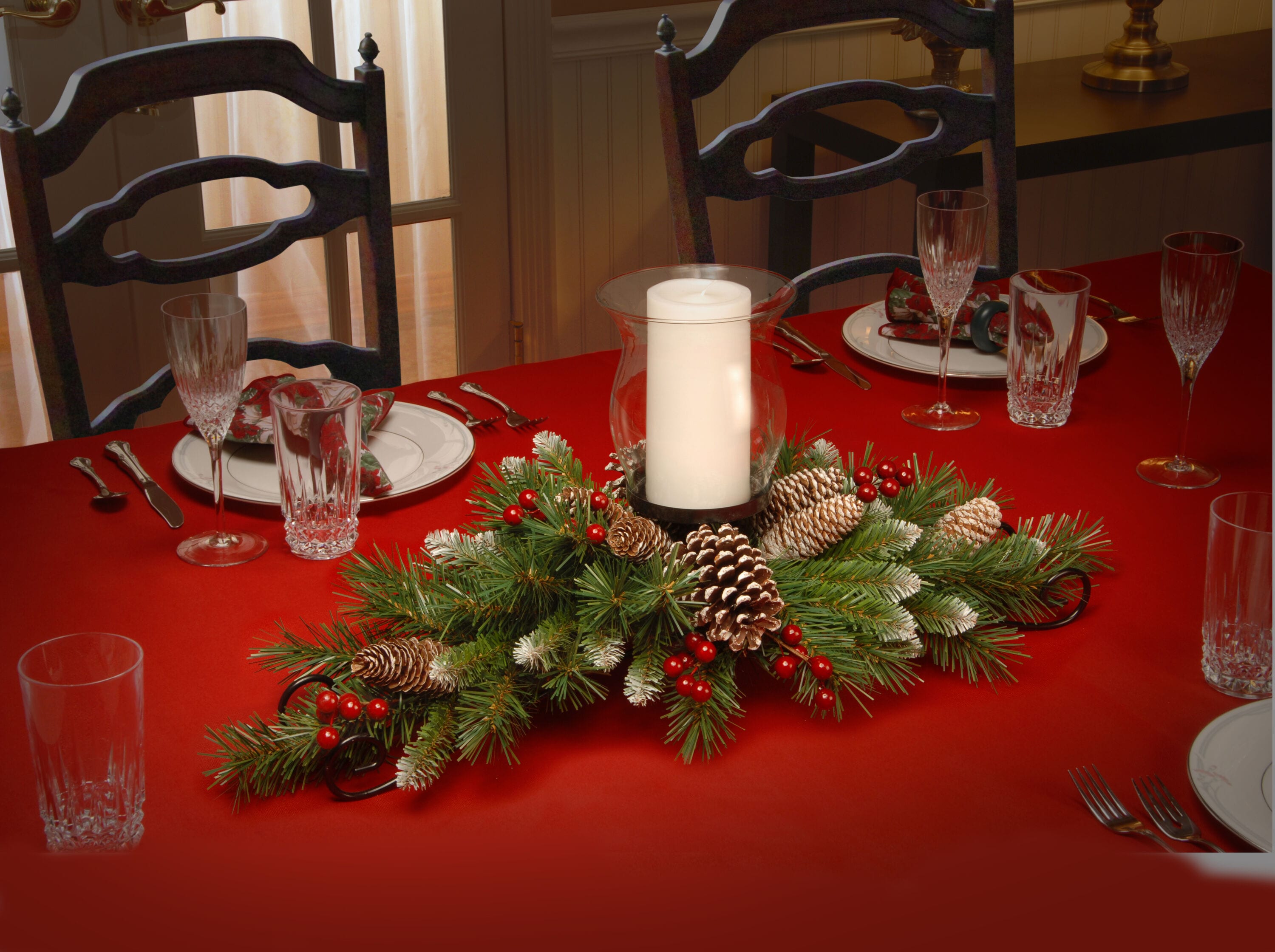 National Tree Company FRB3-800-30C-A3 Table-Christmas-Decorations - View #2
