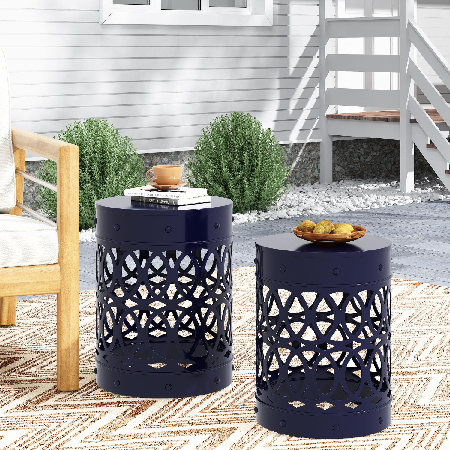 Streamdale Furniture 73606.00NBLU Patio-Tables - View #4