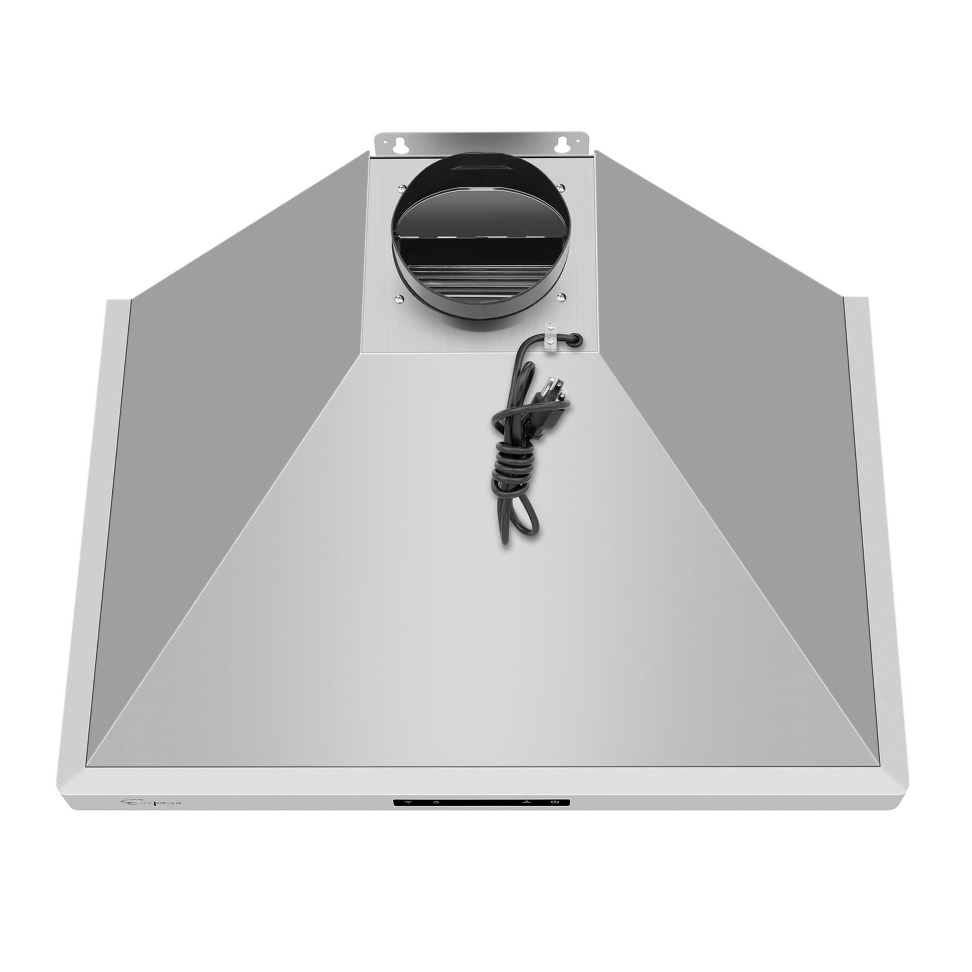  Empava 30 Wall Mount Range Hood with Soft Touch Controls 3  Speed Fan Permanent Filter LEDs Light in Stainless Steel, 30 Inch, 380CFM :  Everything Else