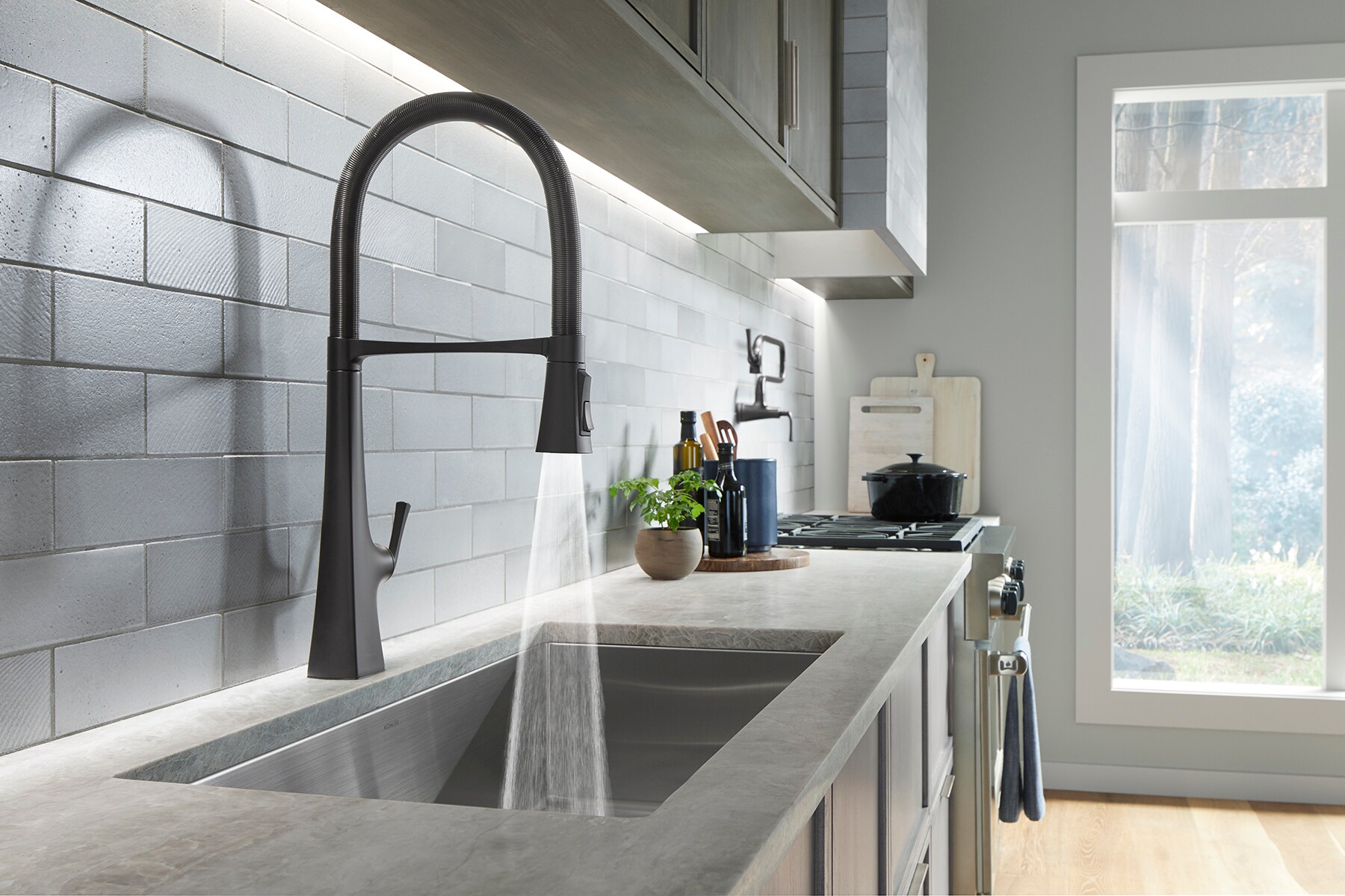 KOHLER K-22060-BL Kitchen-Faucets - View #2