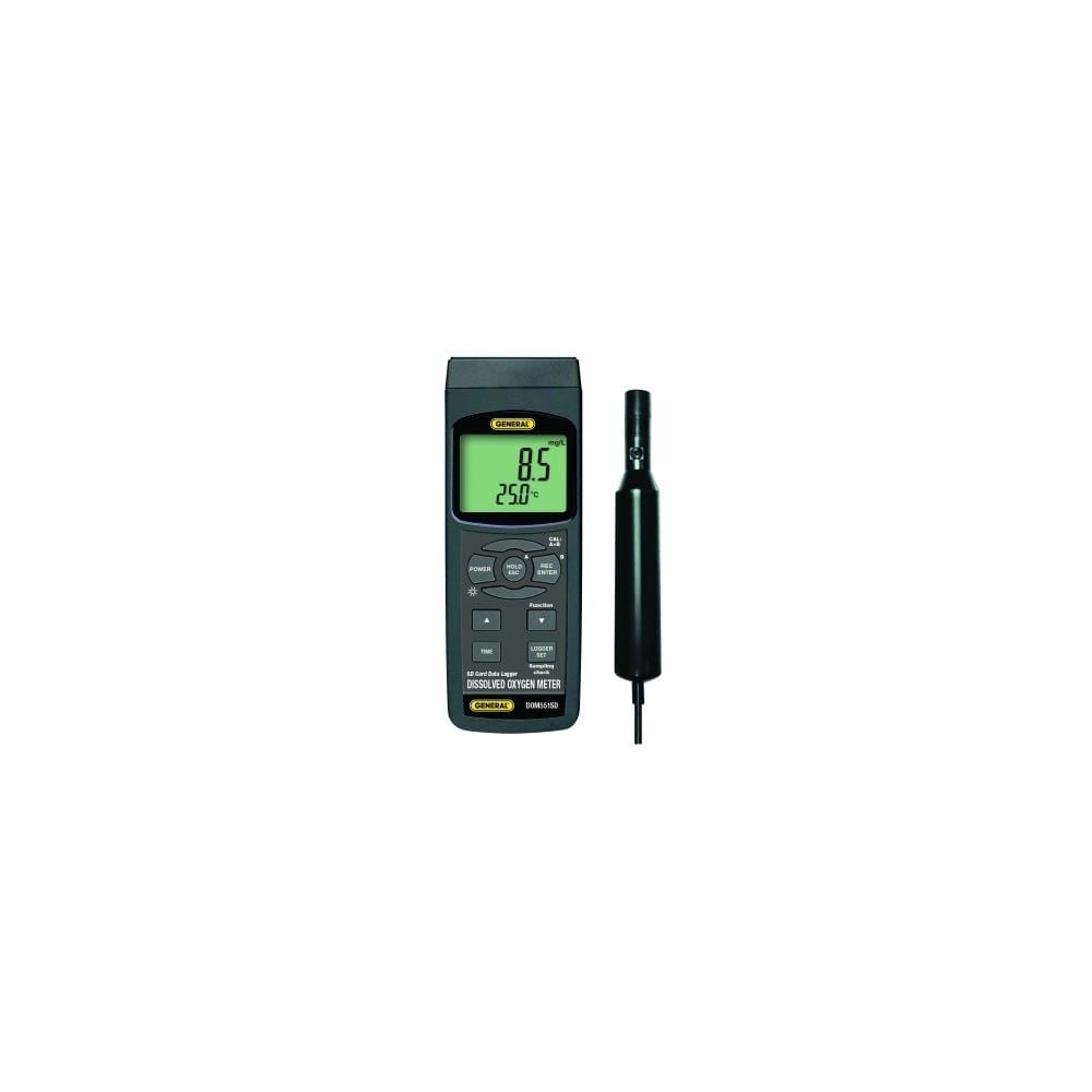 General Tools & Instruments GNRL225 Dissolved Oxygen Meter with Excel-Formatted Data Logging Sd Card