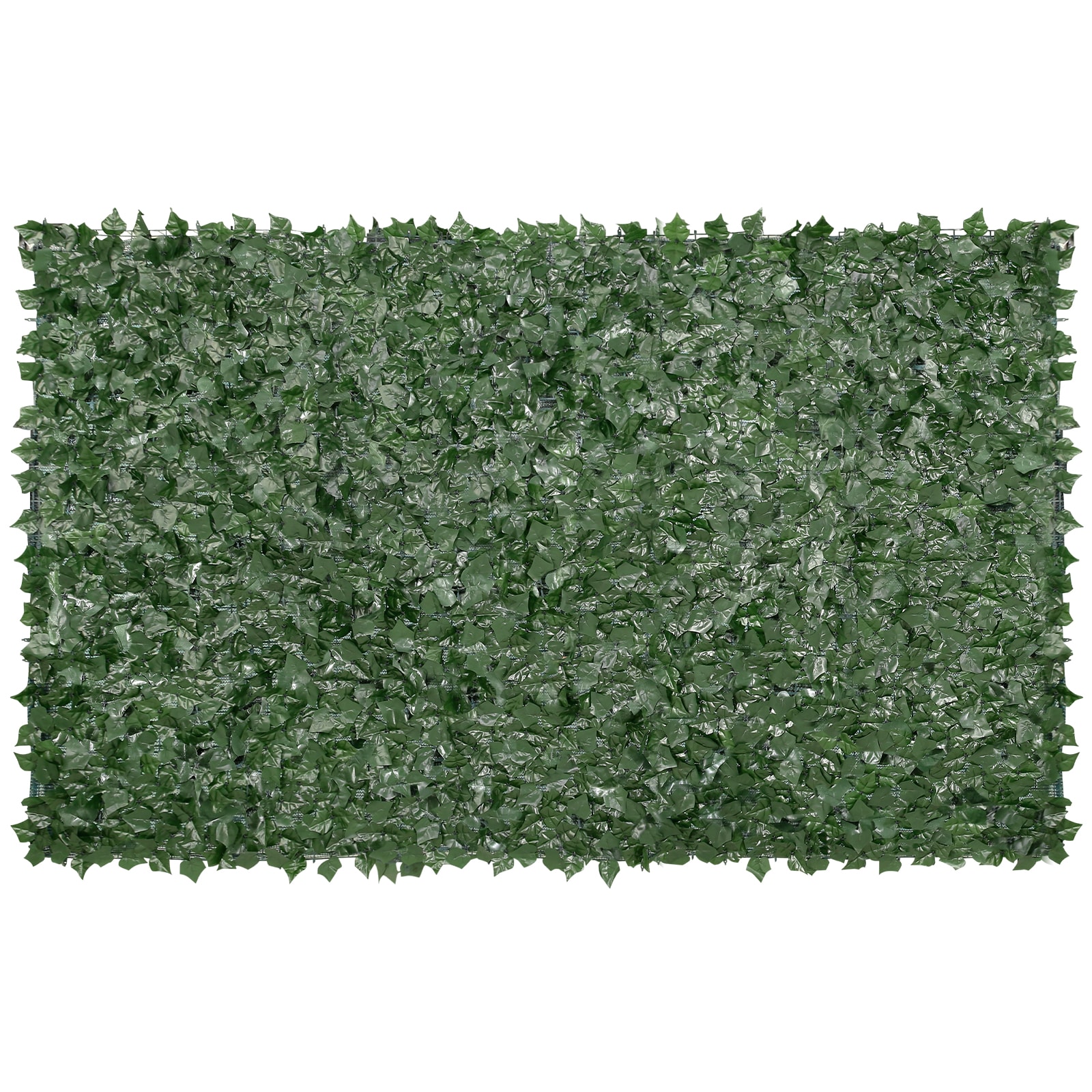 VEVOR SCWLSRZZWQ1J03146V0 Privacy Ivy Fence  59 x 118in Artificial Green Wall Screen  Greenery Ivy Fence with Mesh Cloth Backing and Strengthened Joint  Faux Hedges Vine Leaf Decoration for Outdoor Garden  Yard  Balcony