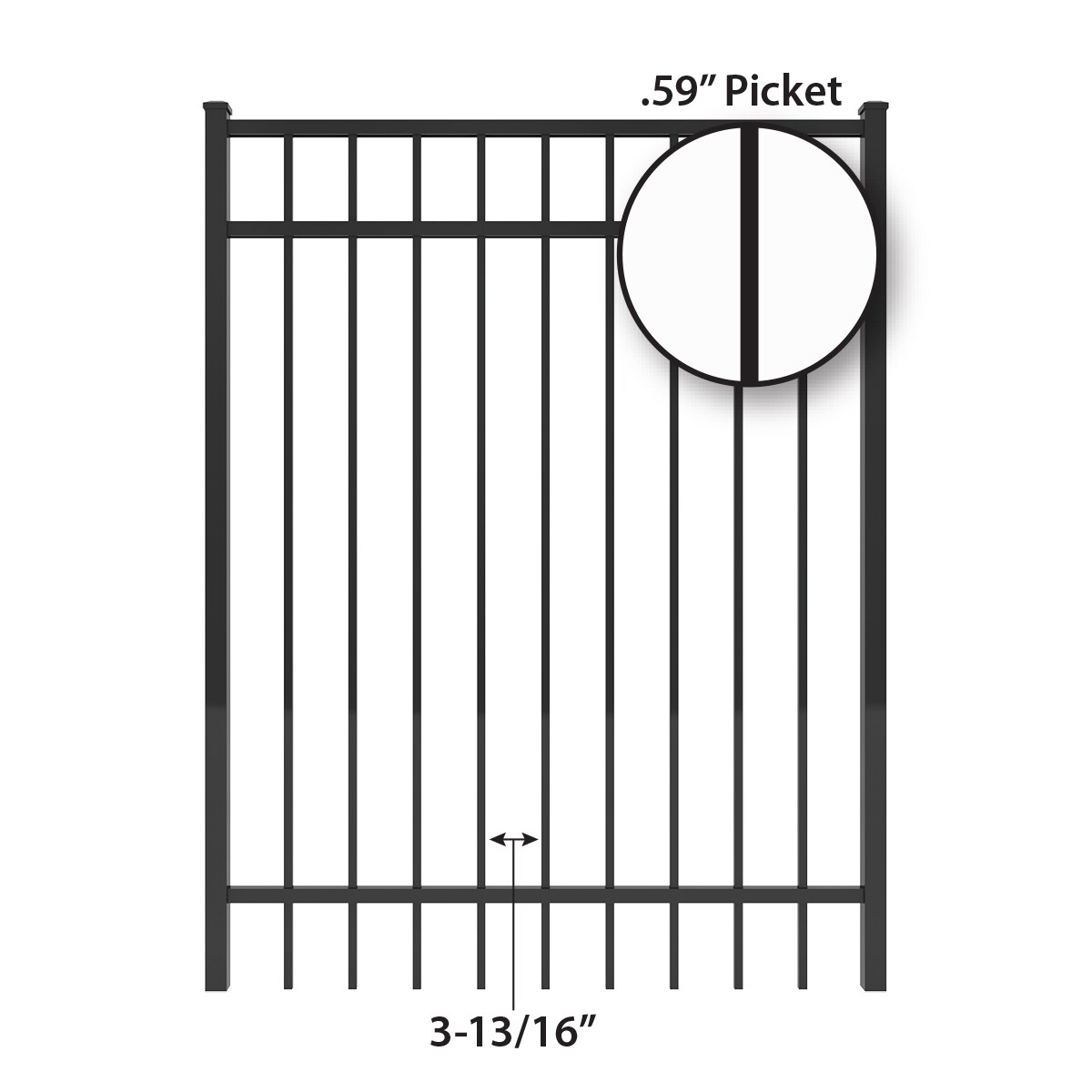 Ironcraft 833693 Fence-Gates - View #4