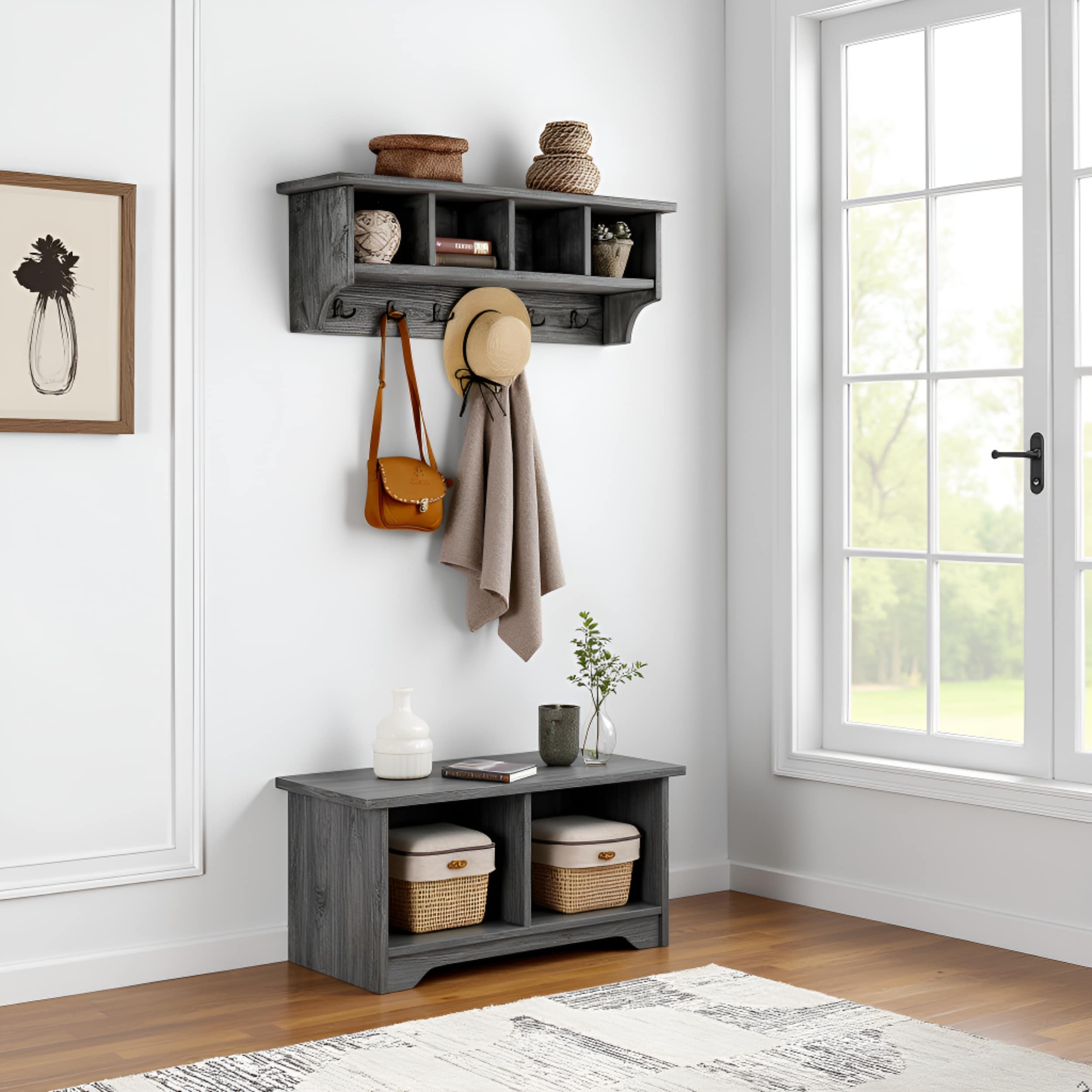 Alaterre Furniture AMBA24SG Coatrack-Stands-Pedestals - View #6