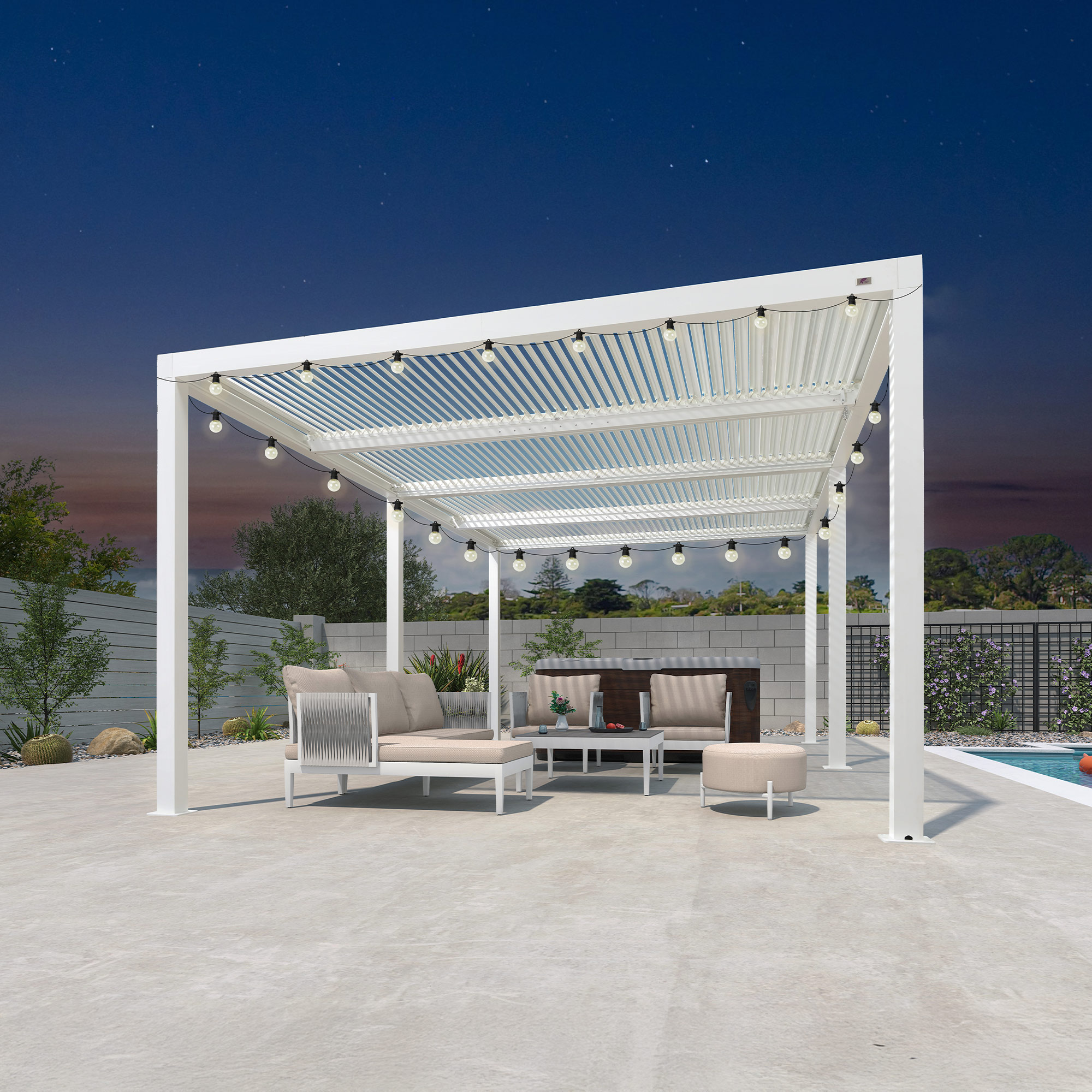 PURPLE LEAF LSXFBY1220-WT-DP09 Pergolas-2 - View #4