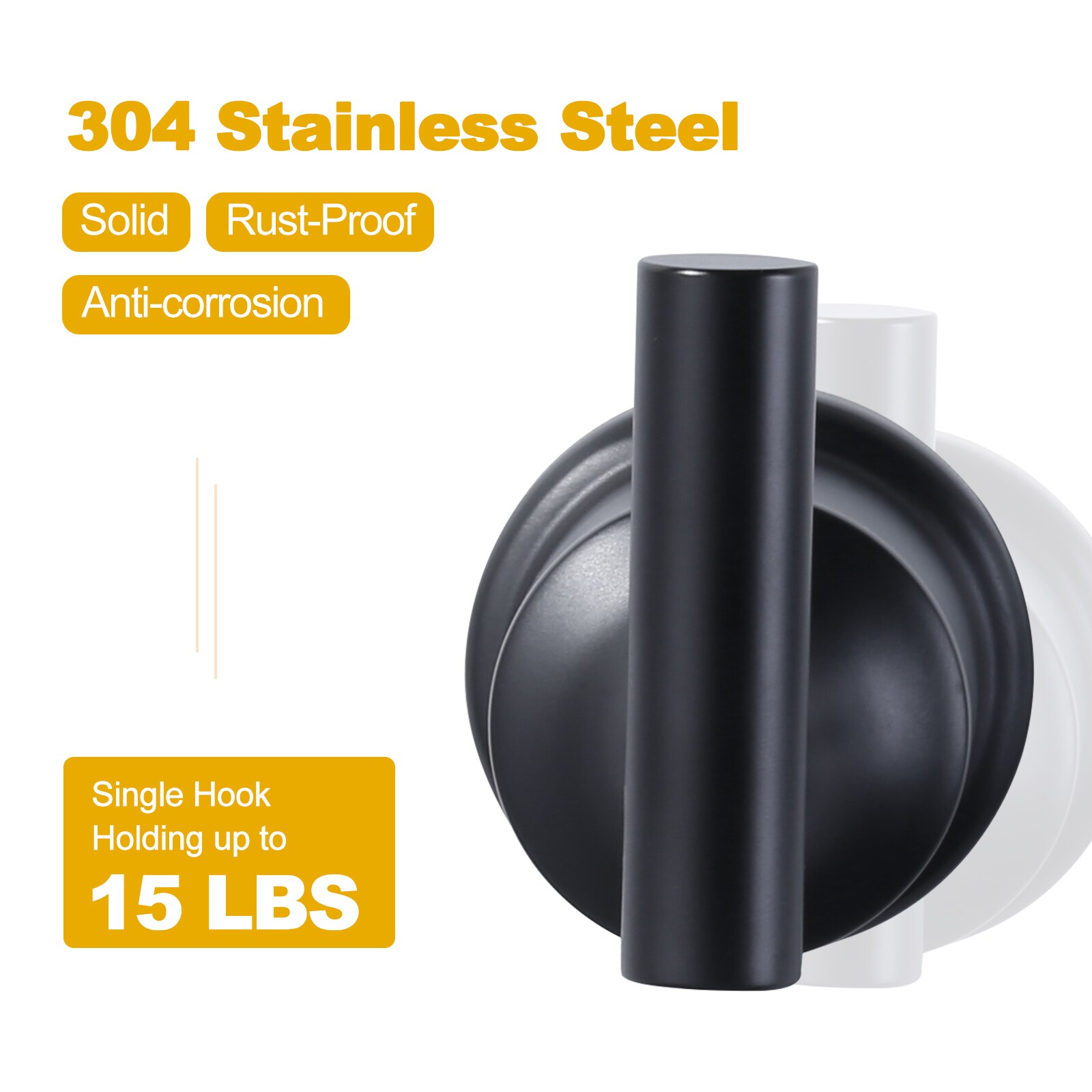 WOWOW 4030601BX2-LW Robe-Hooks - View #4