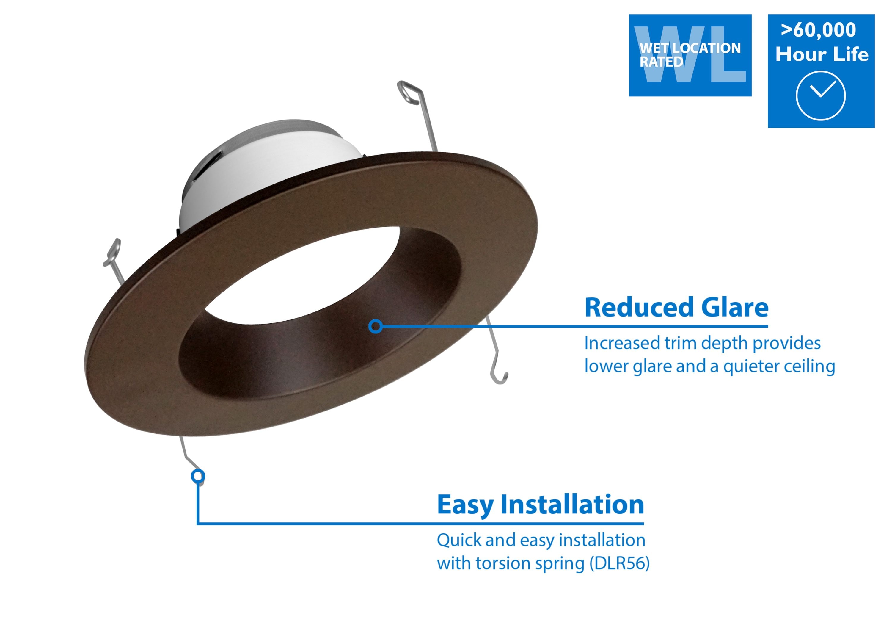 Nicor Lighting DLR565SYS083KOB Recessed-Kits - View #4