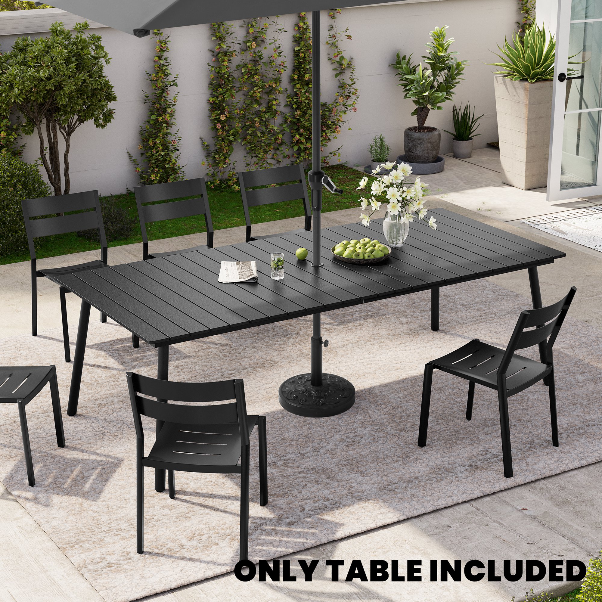 Crestlive Products CL-TB012BLK240 Patio-Tables - View #2