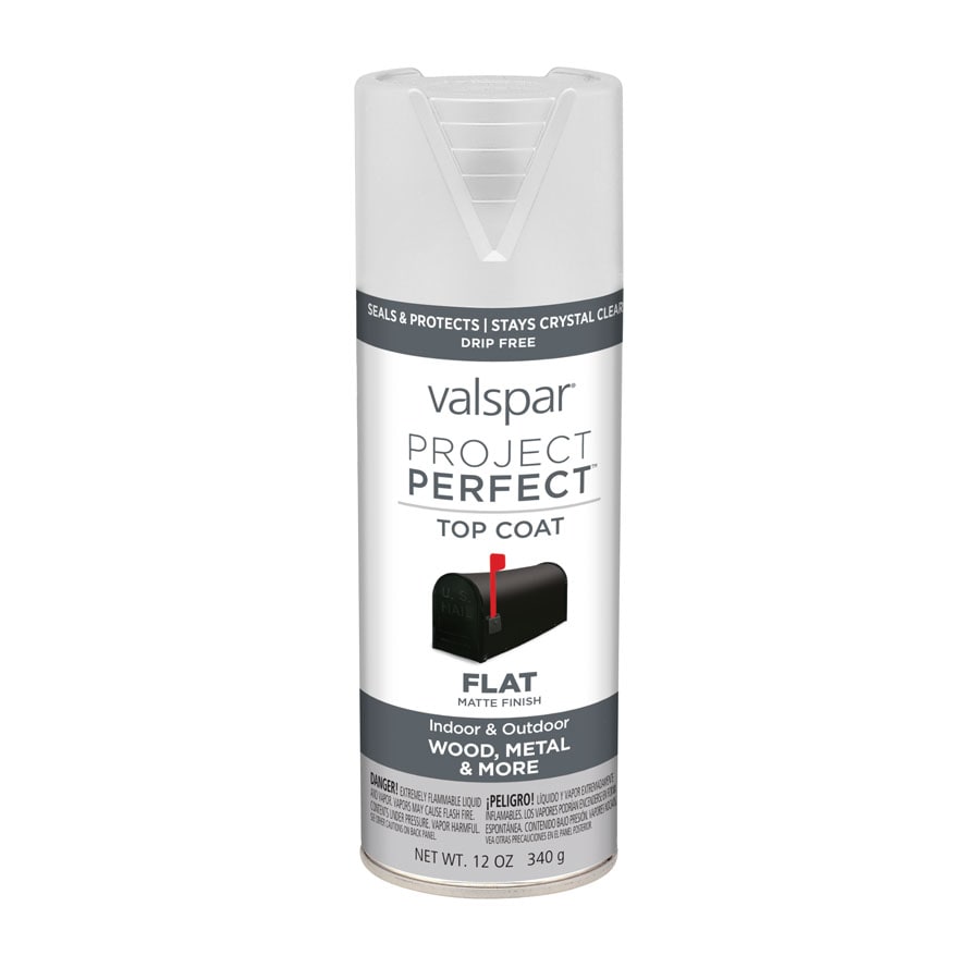 Valspar Flat Clear Spray Paint - Sealer that won't change the finish of the  barn wood