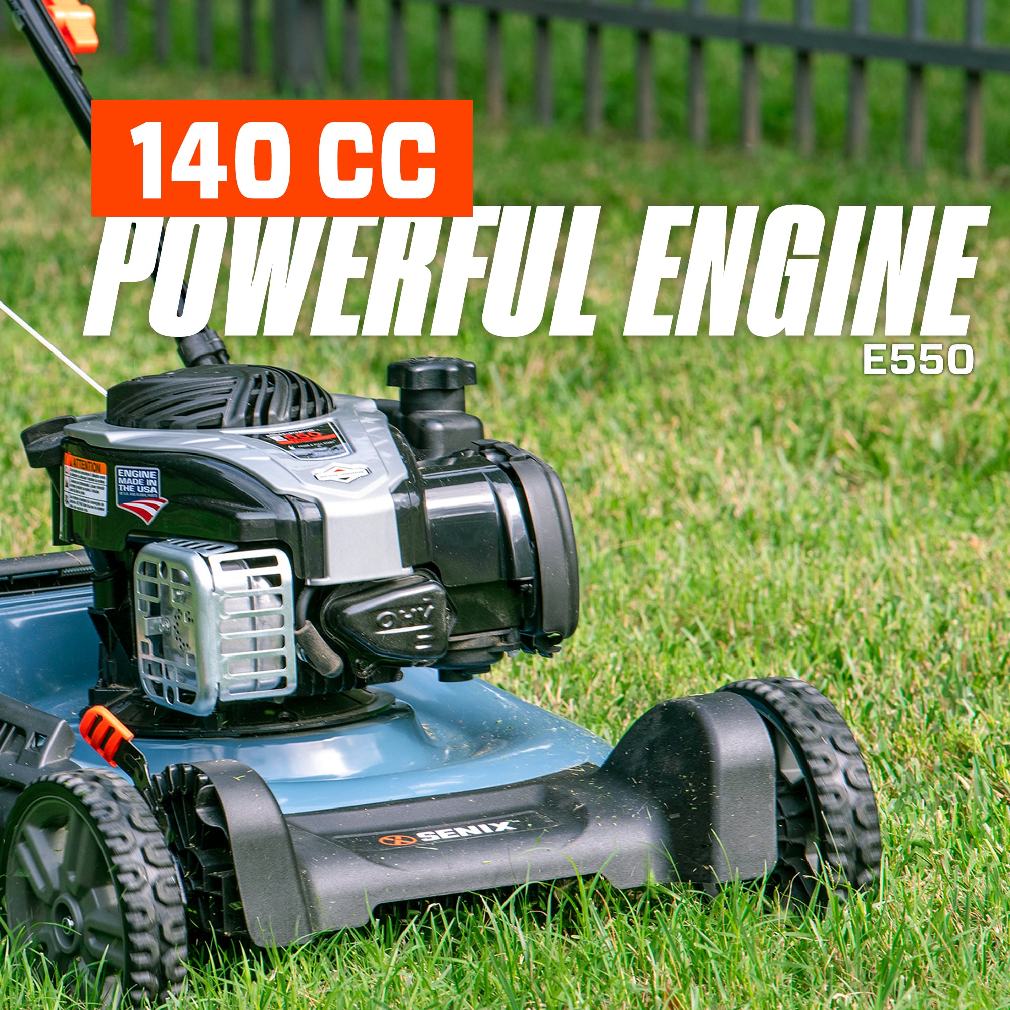 SENIX LSPG-M7 Gas-Walk-Behind-Mowers - View #3