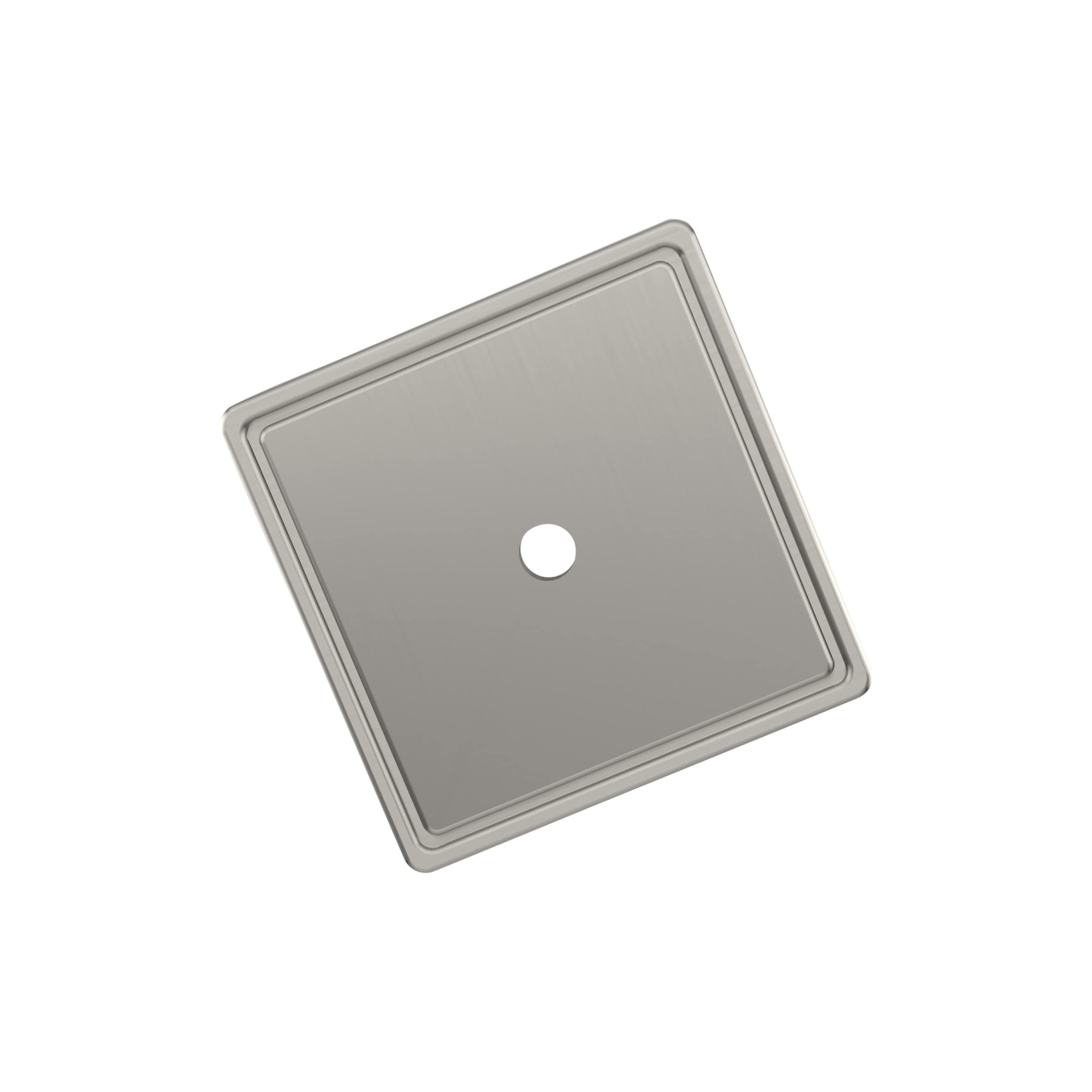 Amerock BP37600G10 Satin Nickel Steel Backplate