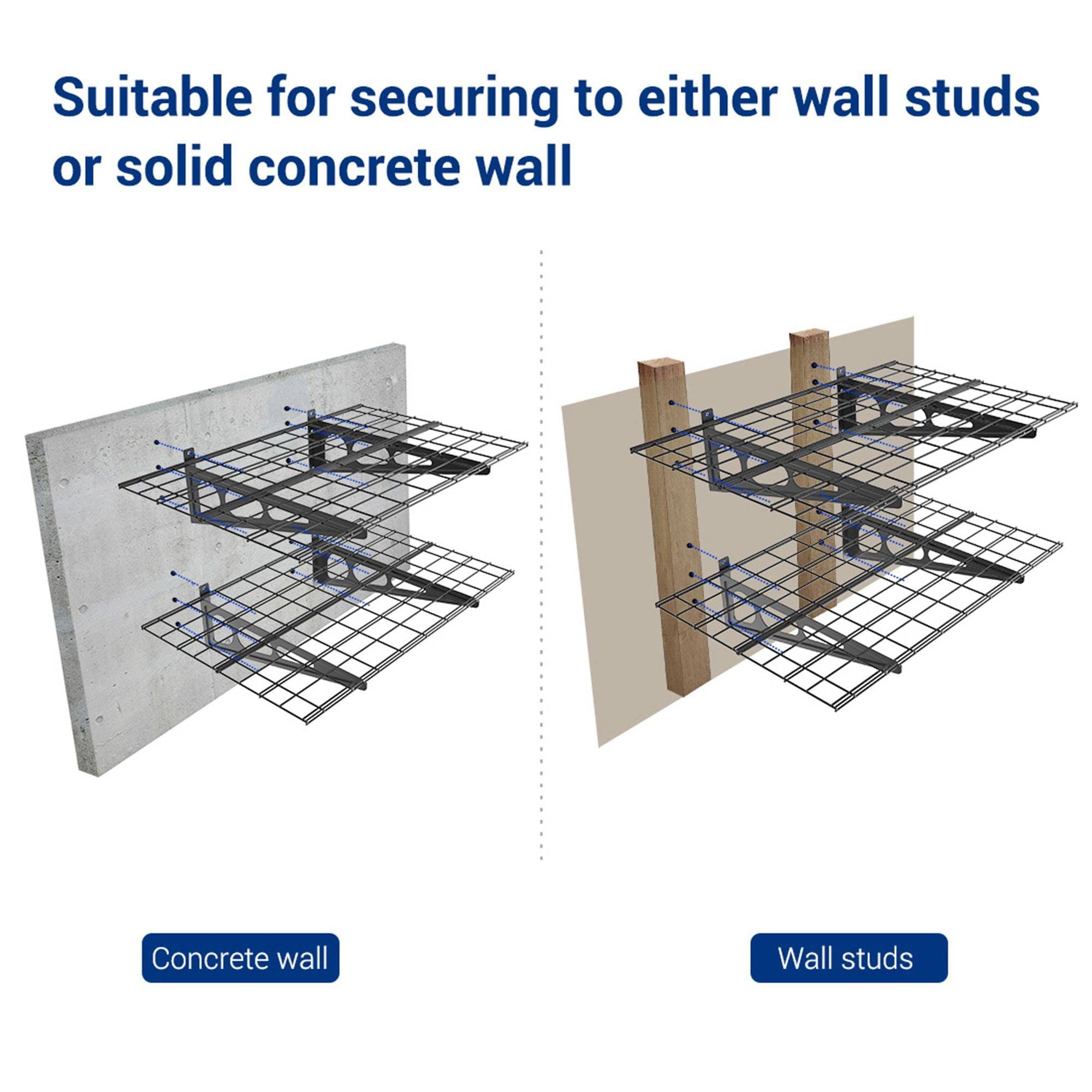 Fleximounts WR24B-E Wall-Mounted-Shelving - View #6