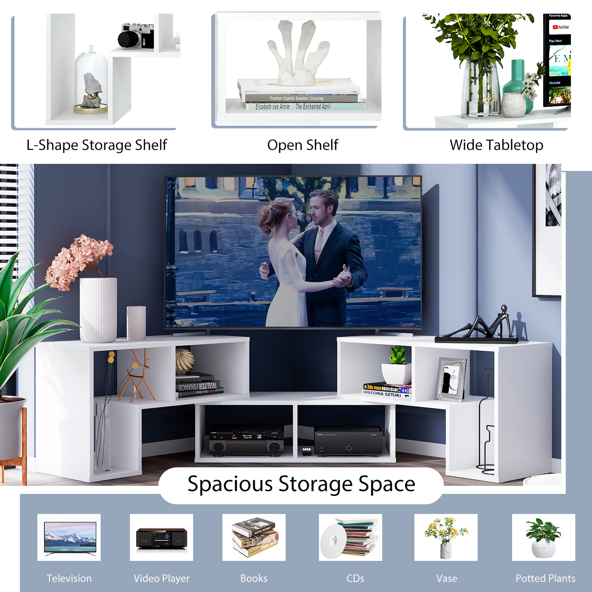 Costway SXL00180 Tv-Stands - View #5