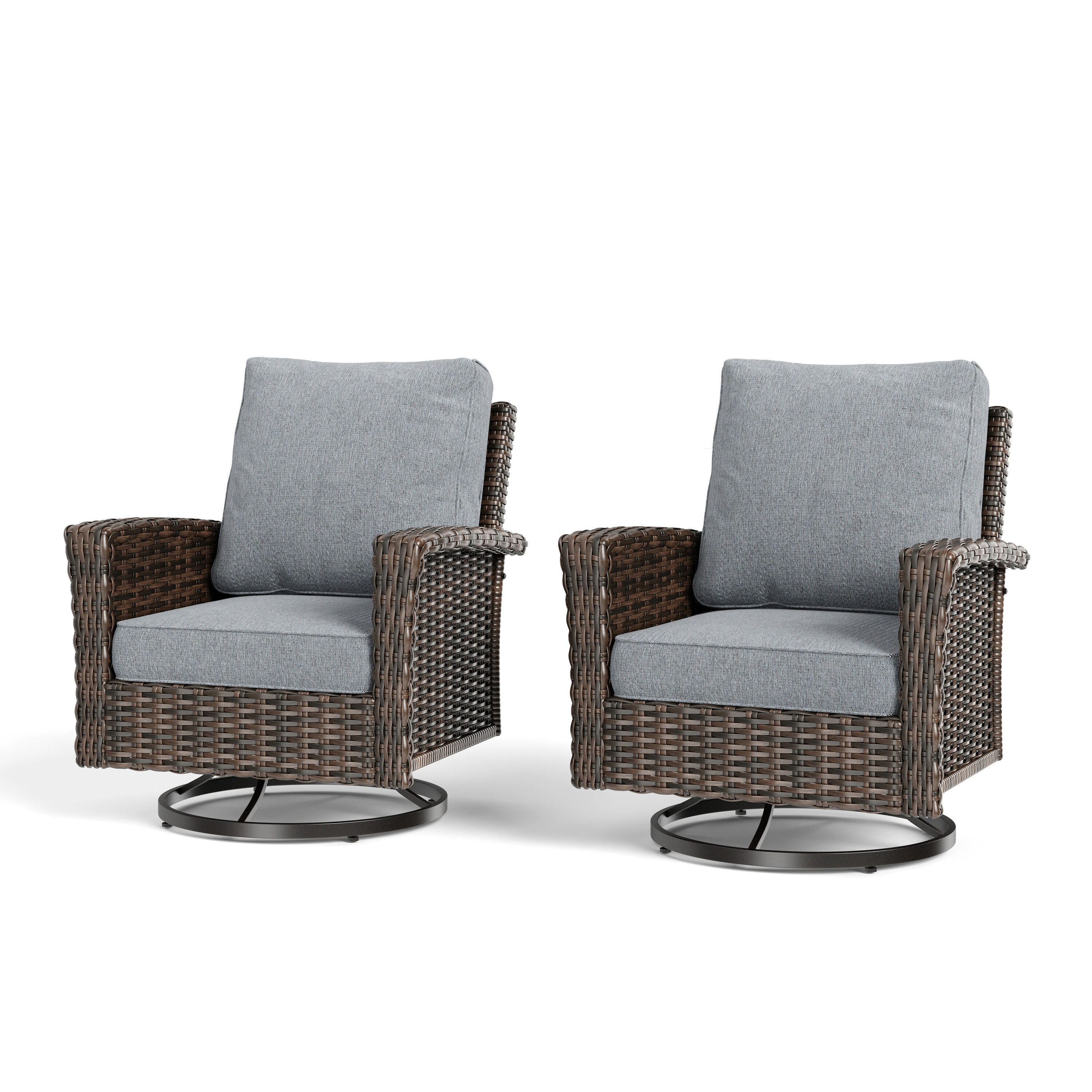 Sunshine Valley CR005-05-2-GR Patio-Conversation-Sets - View #2