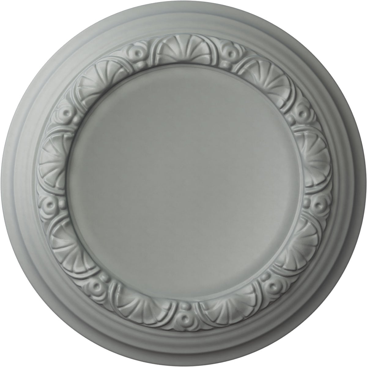 Ekena Millwork CM12CA Carlsbad 12.5-in W x 12.5-in L Architectural Polyurethane Whole Ceiling Medallion
