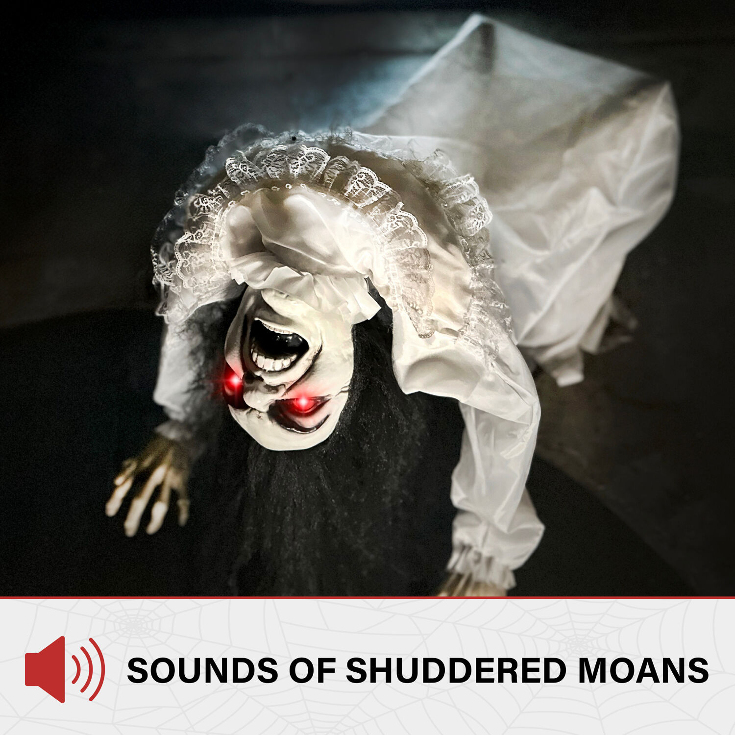 Haunted Hill Farm HHLADY-11FLSA Halloween-Animatronics - View #7