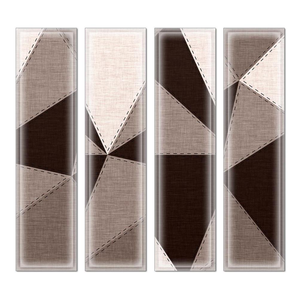 Instant Mosaic 2260102 Upscale Designs 32-Pack Multicolor 3-in x 12-in Glossy Glass Random Wall Tile
