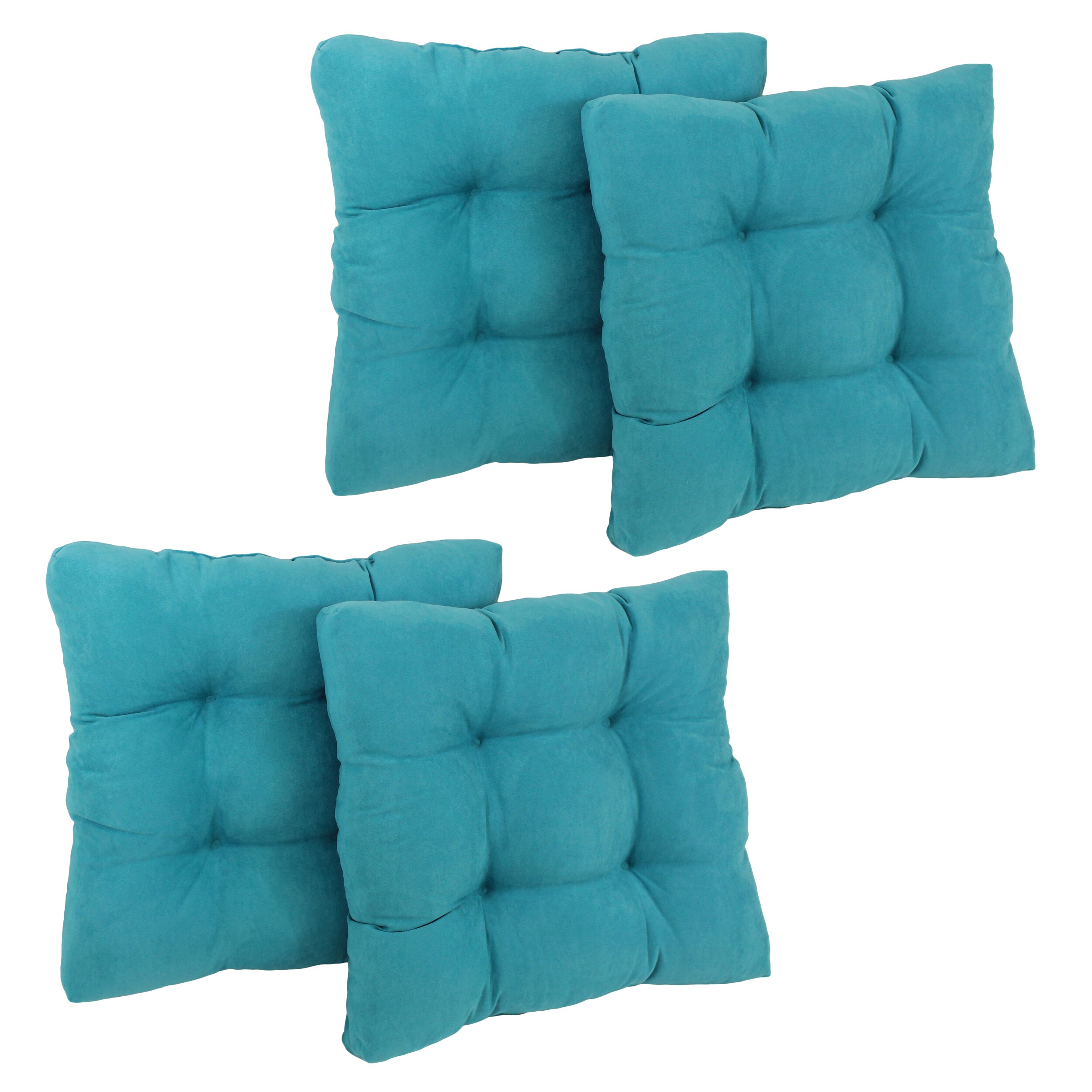 aqua blue chair cushions