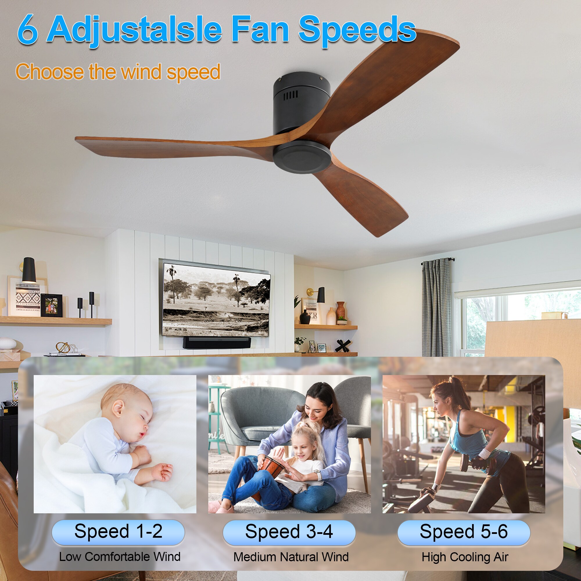  52LSP214539BK Ceiling-Fans - View #10