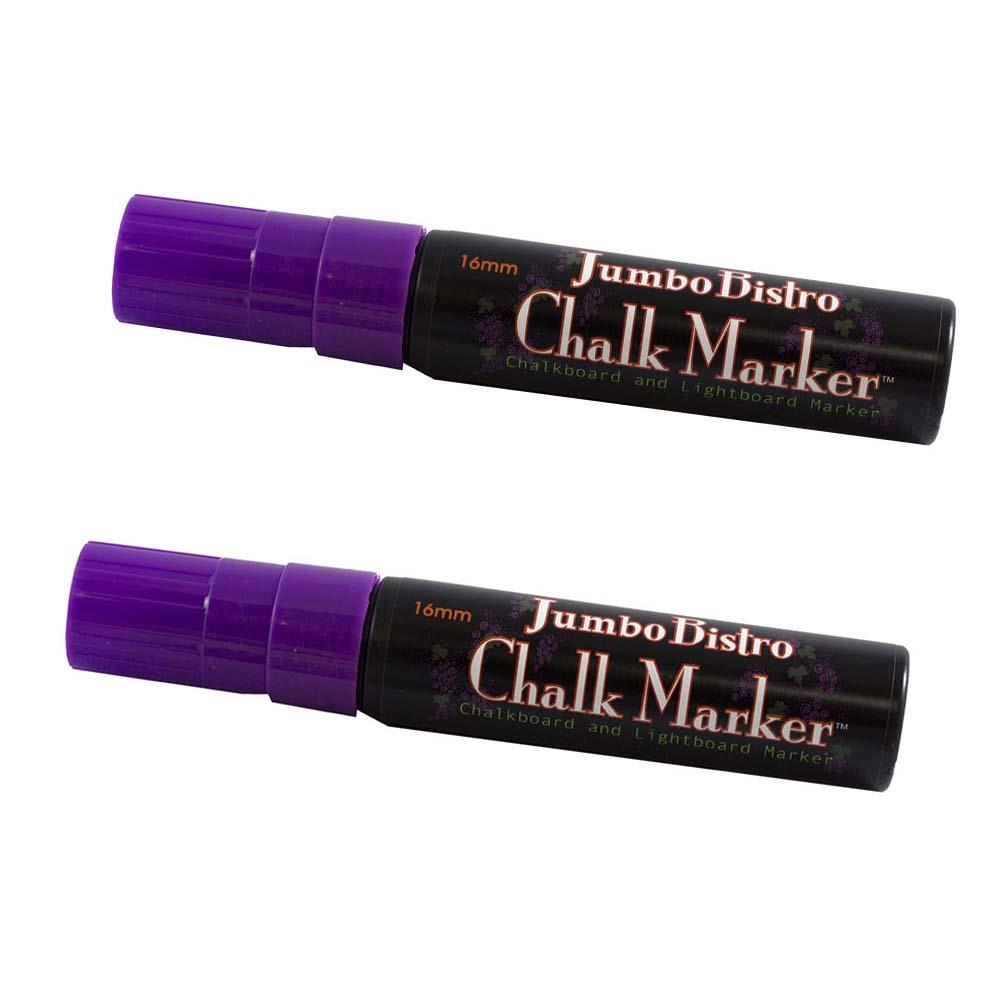 Jam Paper Markers, Fine Point Chalk Marker, Purple, Sold Individually