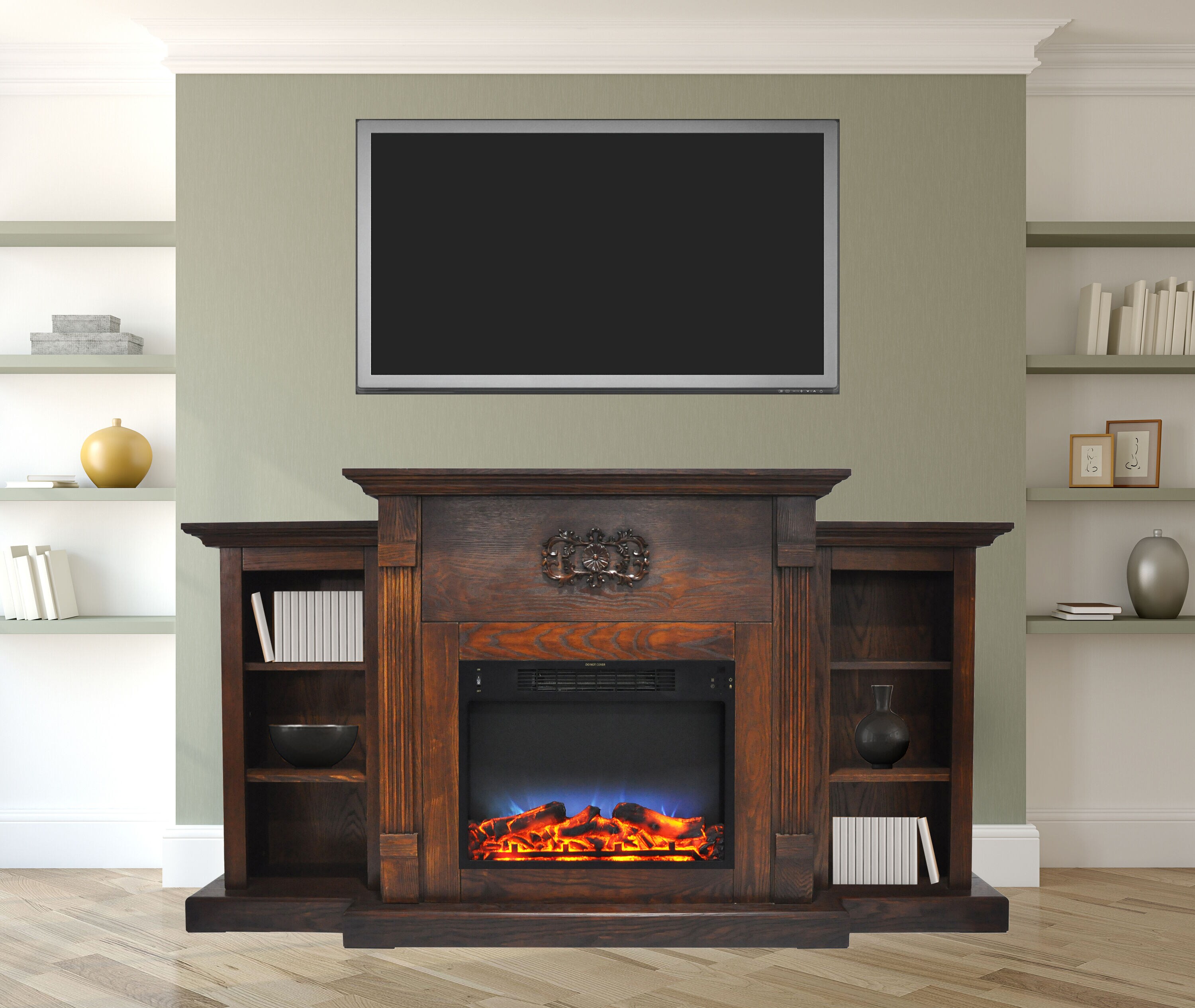 Cambridge CAM7233-1WALLED Electric-Fireplaces - View #7