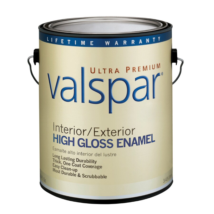 Valspar HighGloss Red Interior Paint (1Gallon) in the Interior Paint