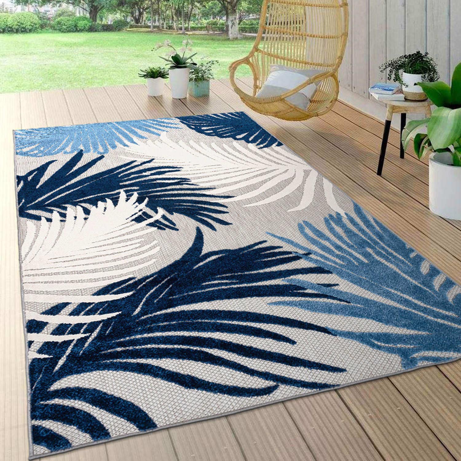 World Rug Gallery 8013NAVY8X10 rugs - View #4