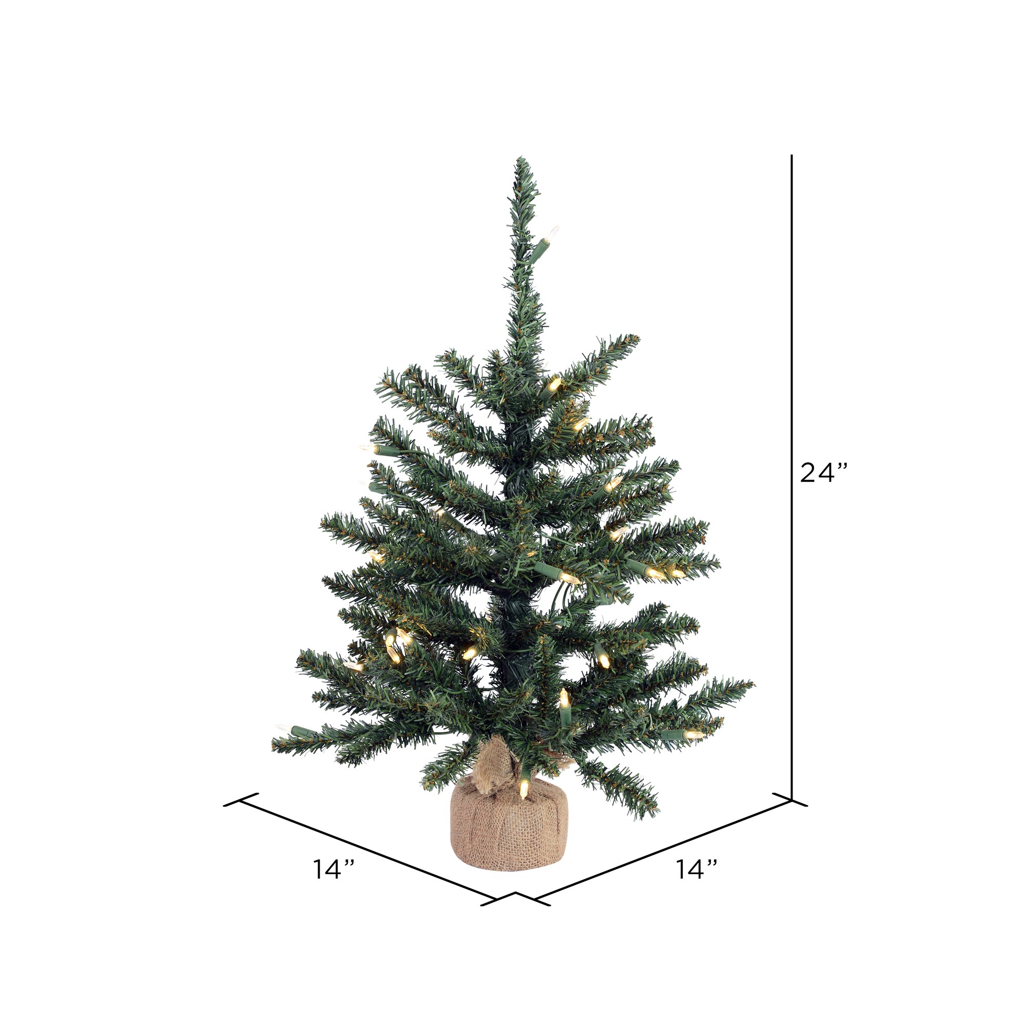 Vickerman B160425LED Artificial-Christmas-Trees - View #3