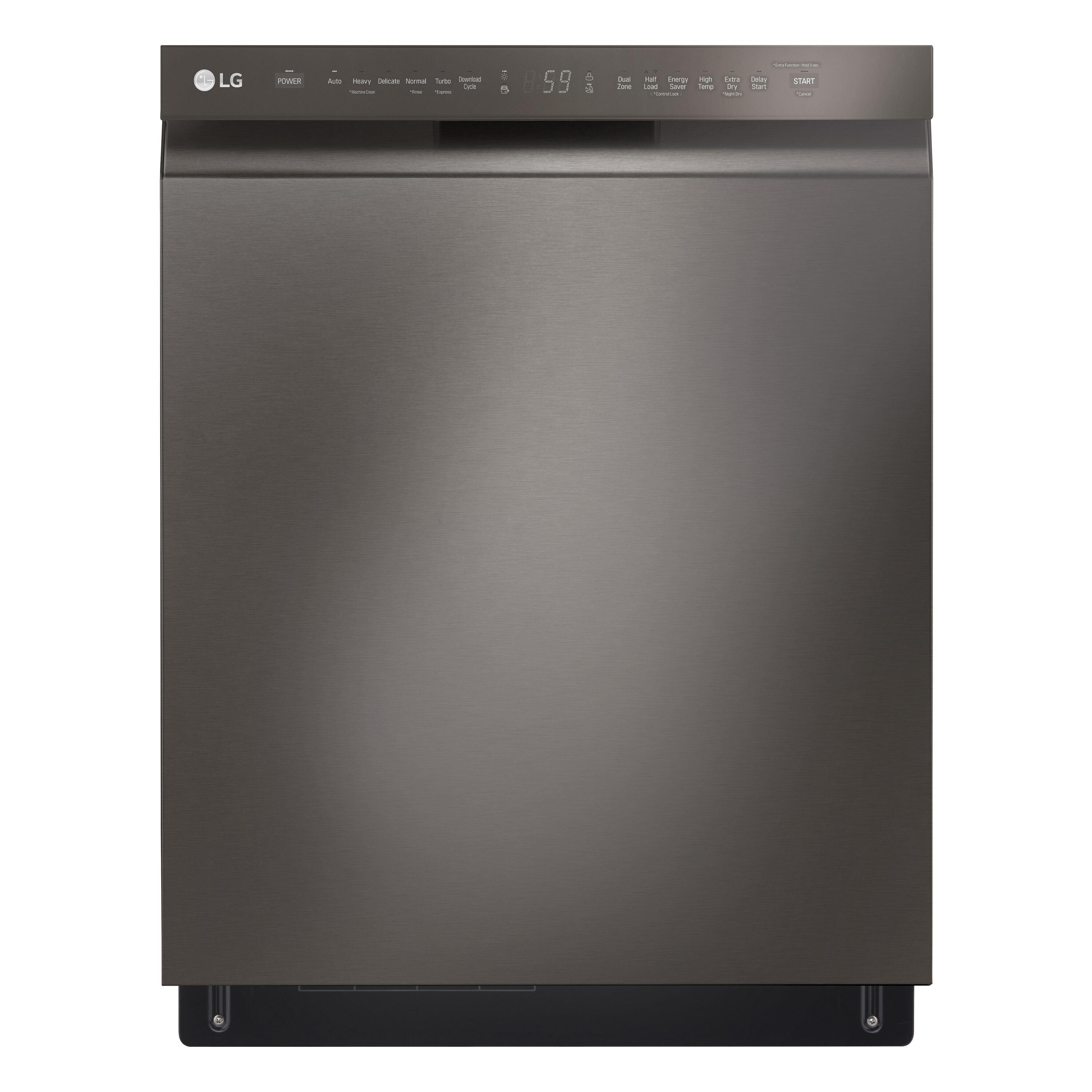 Black Stainless steel Fully Visible (Front) Built-In Dishwashers at ...