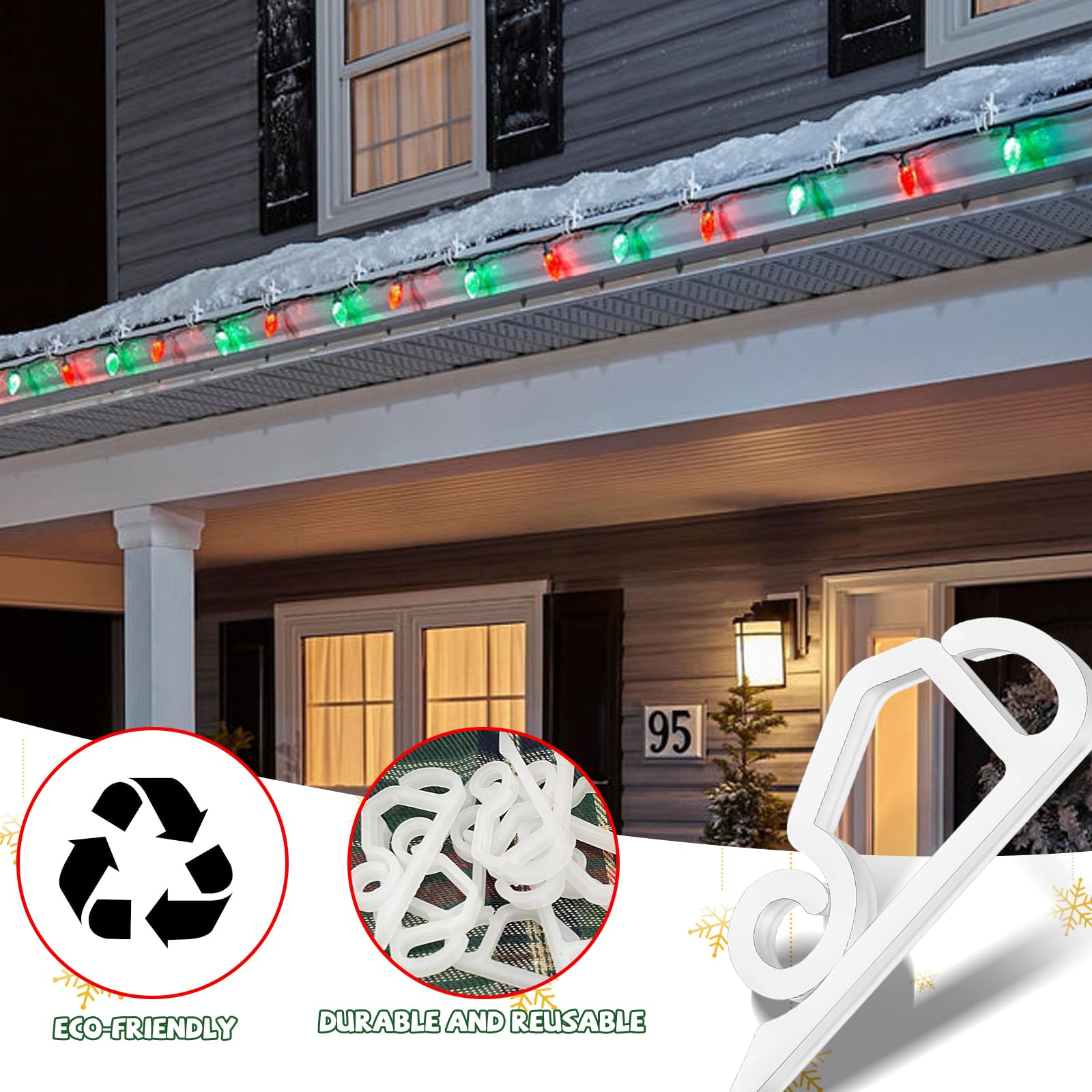SenQWFa LDC0817C312 Holiday-Hooks-Hangers-Holders - View #5