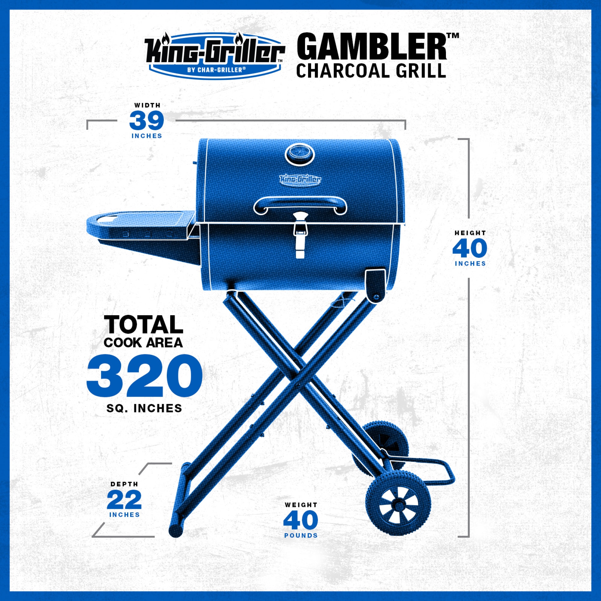 King-Griller 1816 Tabletop-Grills - View #9