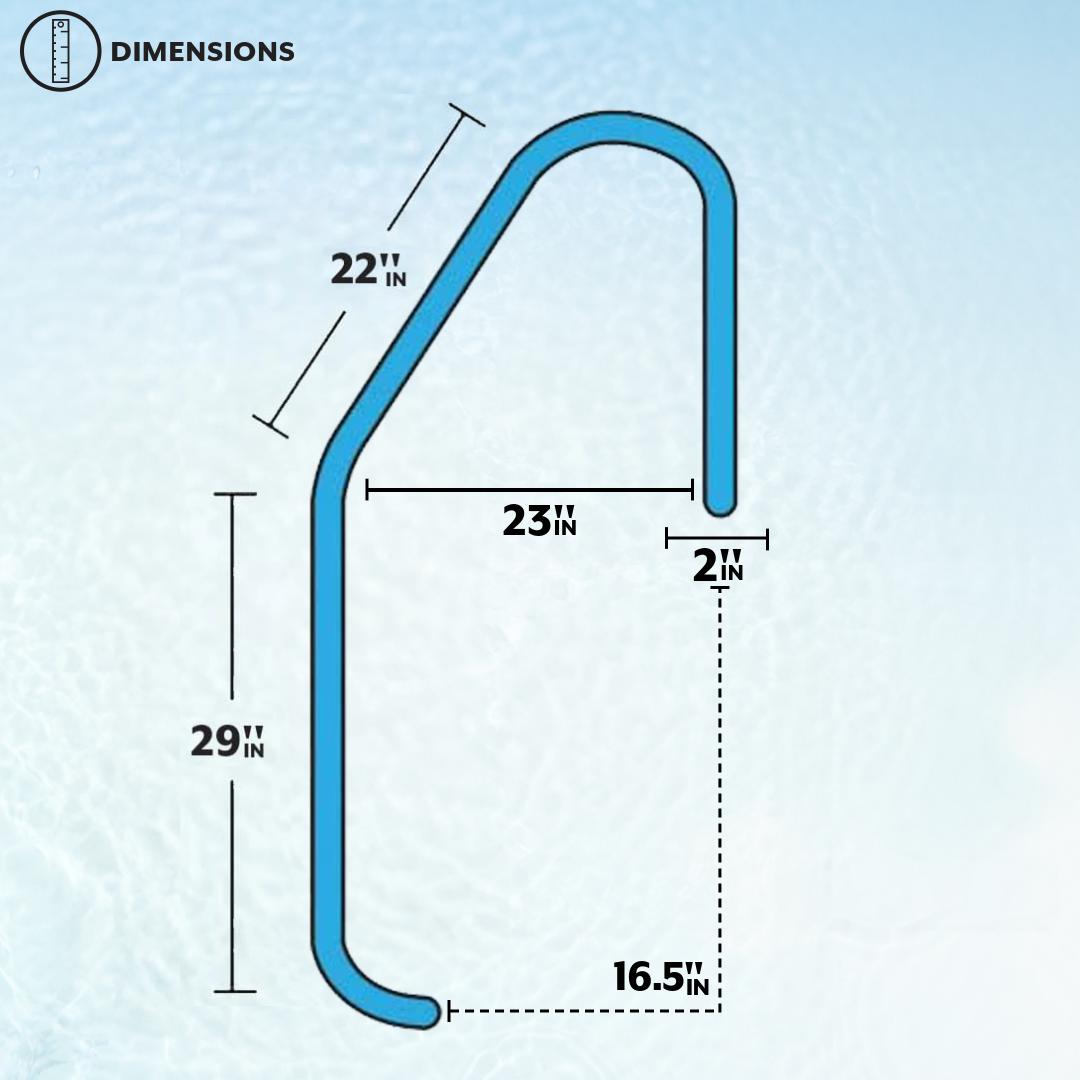 Poolzilla 04-01-004 Above-Ground-Pool-Lad-Steps - View #3