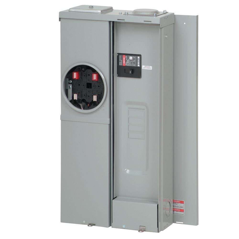 Eaton Type BR 200-Amp 4-Spaces 8-Circuit Outdoor Main Breaker Meter Combo Load Center MBE48B200BTS Sansujyuku sansujyuku.com