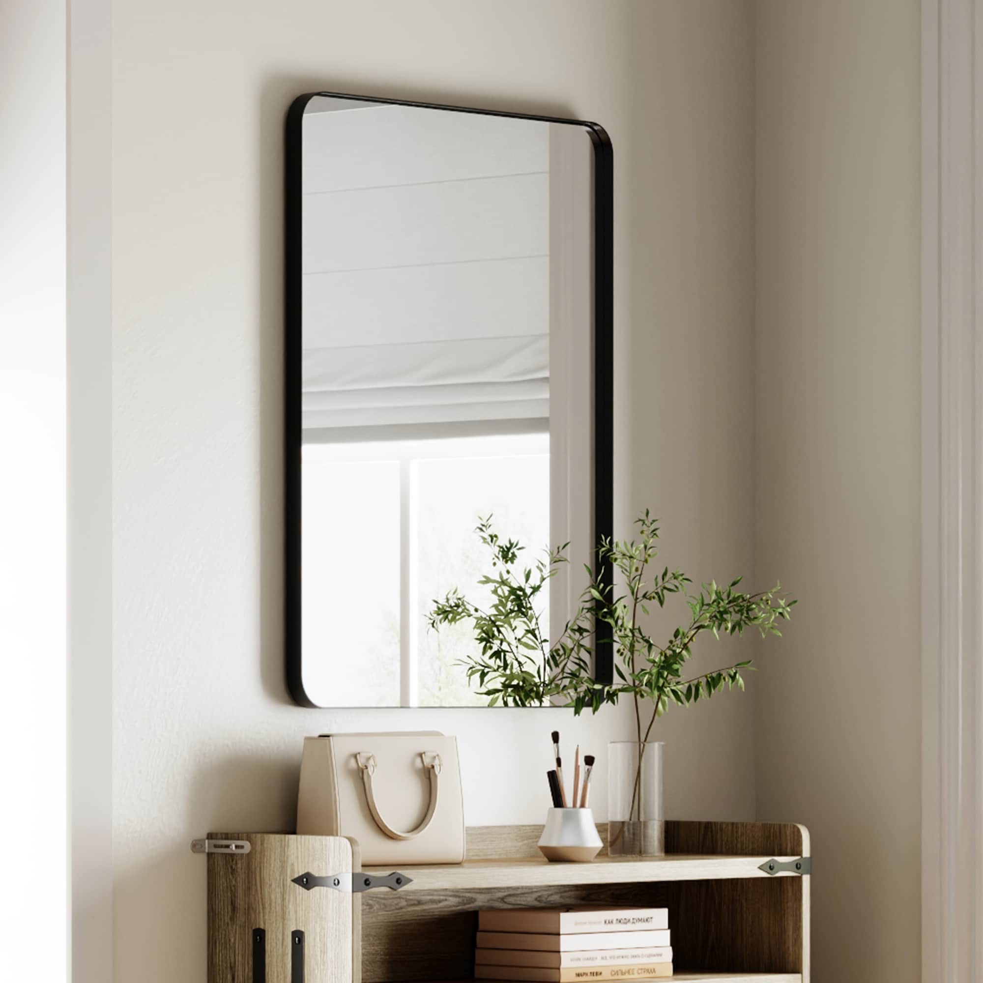 ES-DIY ESBM3036V18B Framed-Bath-Mirrors - View #7