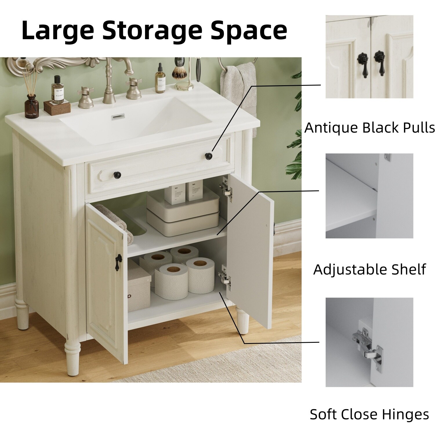 Vanityfus VF-NE-9472W Bath-Vanity-Combo - View #5