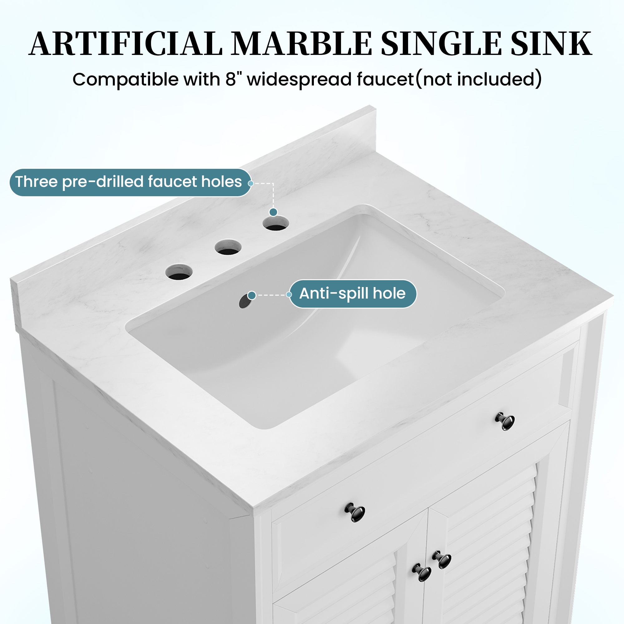 JEAREY 28BYC-LG Bath-Vanity-Combo - View #7