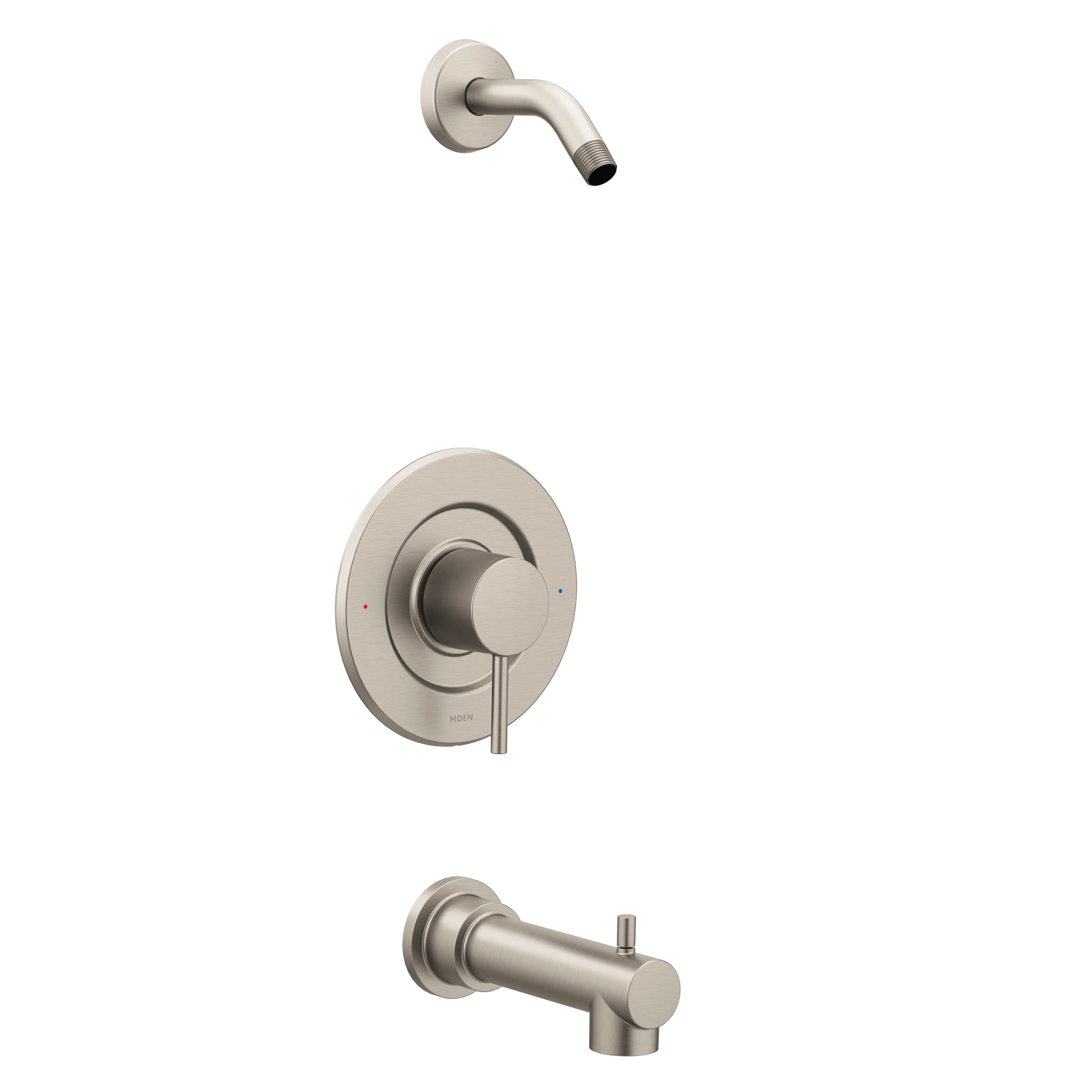 Moen T2193NHBN Align Brushed Nickel 1-handle Sold separately Bathtub and shower Faucet