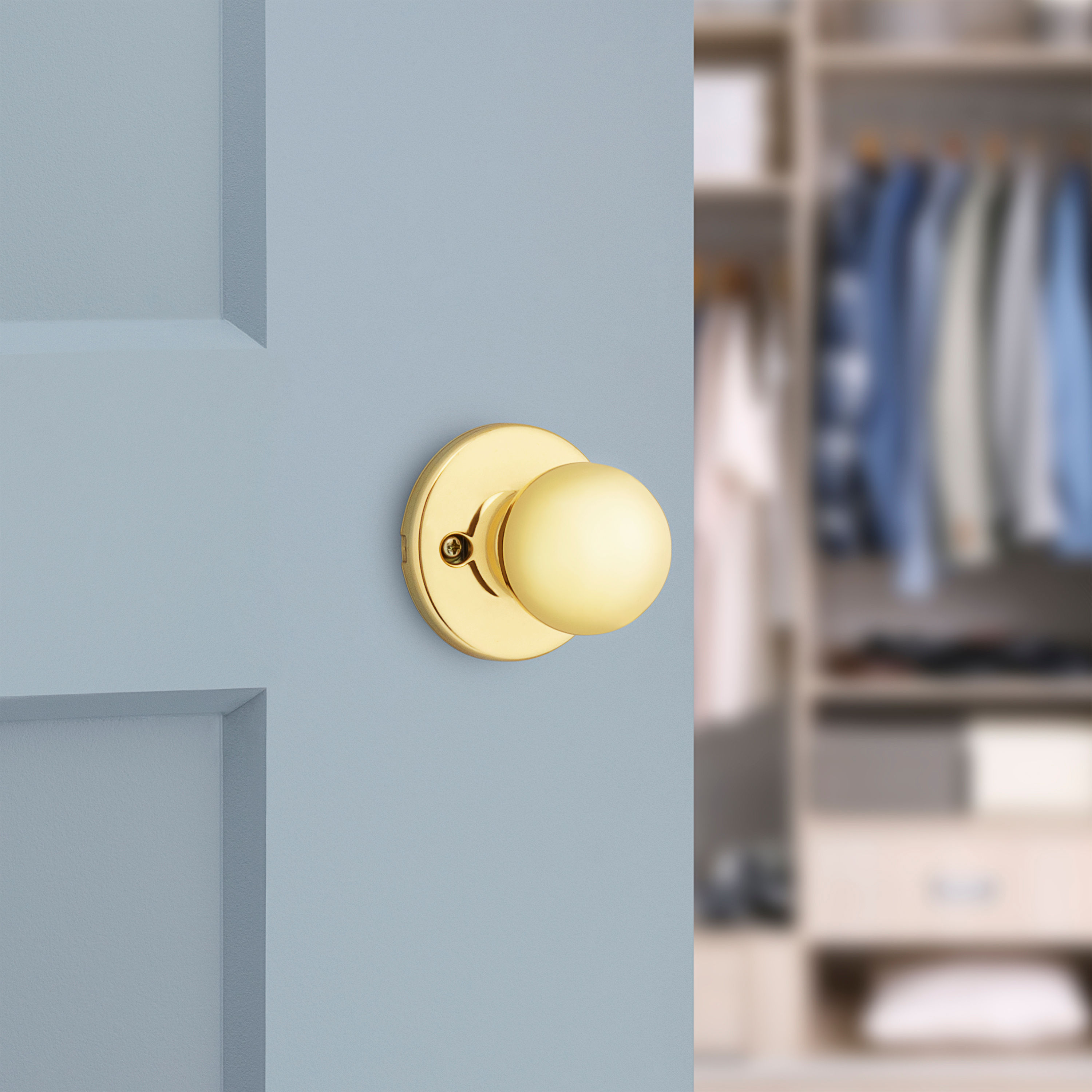 Kwikset 488P 3 CP Door-Knobs - View #2