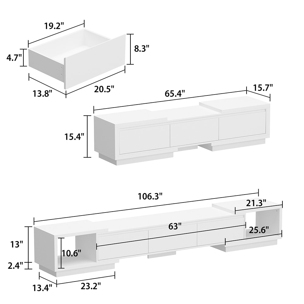 Homsee V-KF020334-02 Tv-Stands - View #15